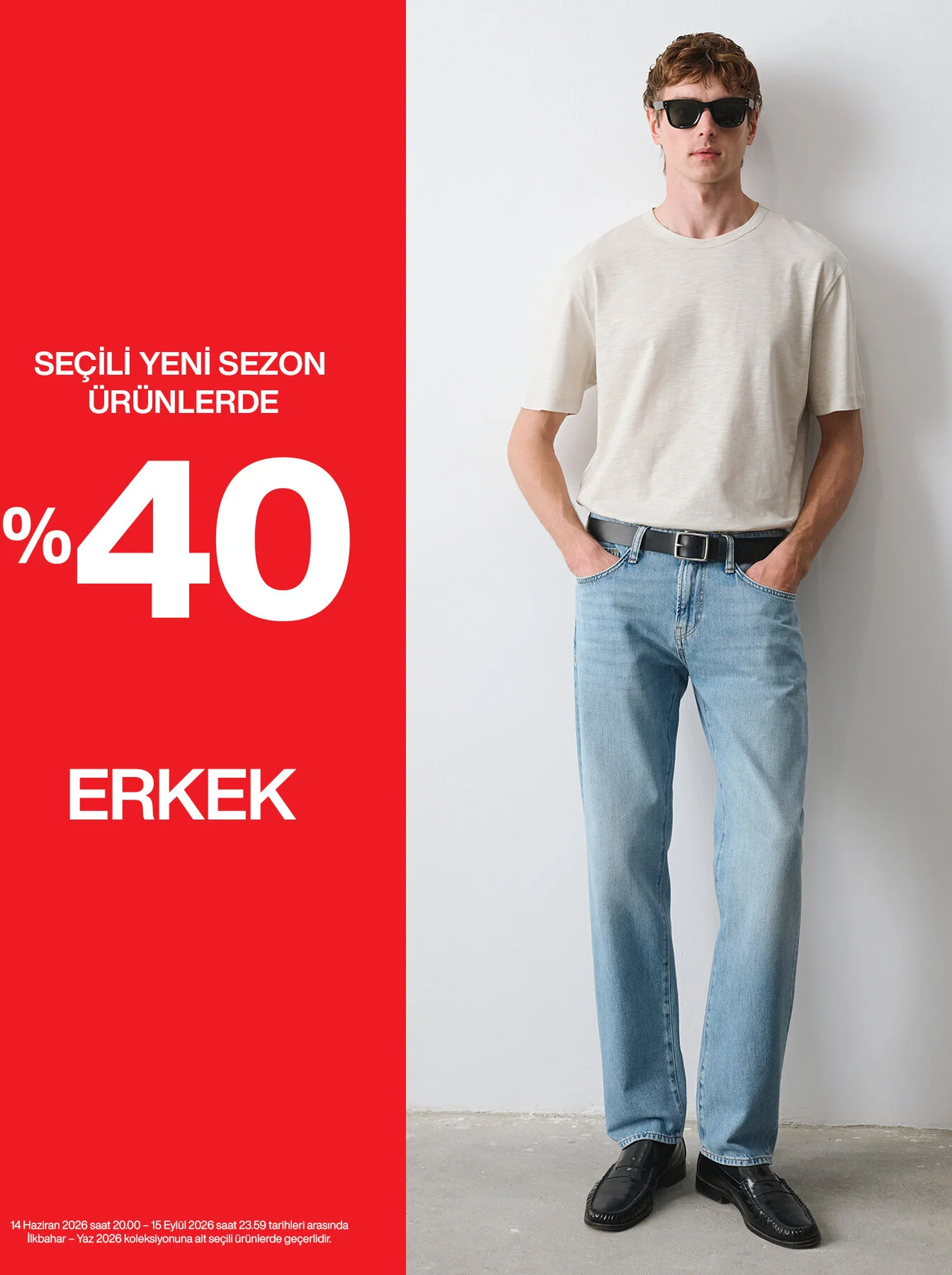 Seçili Yeni Sezon Ürünlerinde %40 İndirim