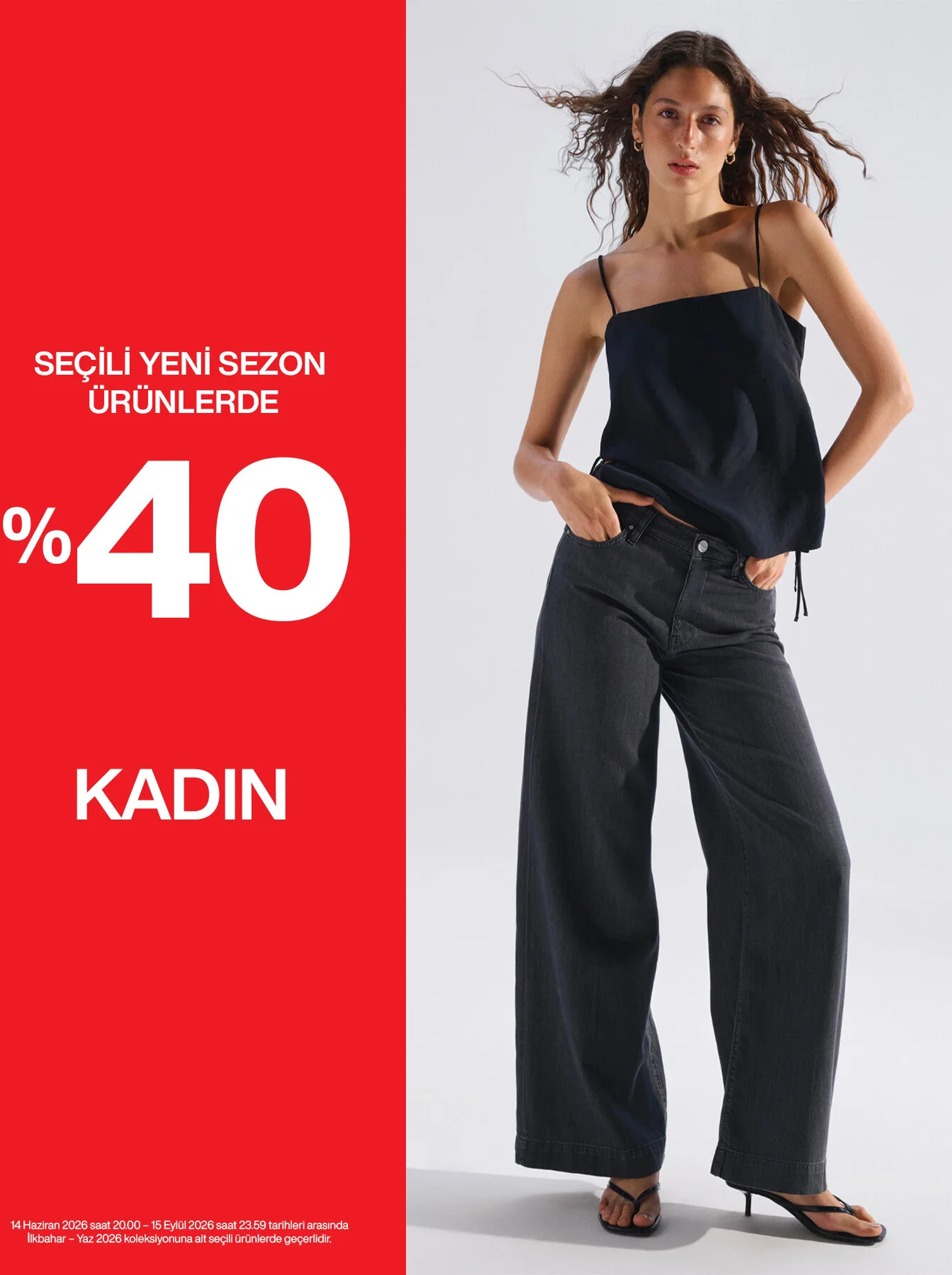 Seçili Yeni Sezon Ürünlerinde %40 İndirim