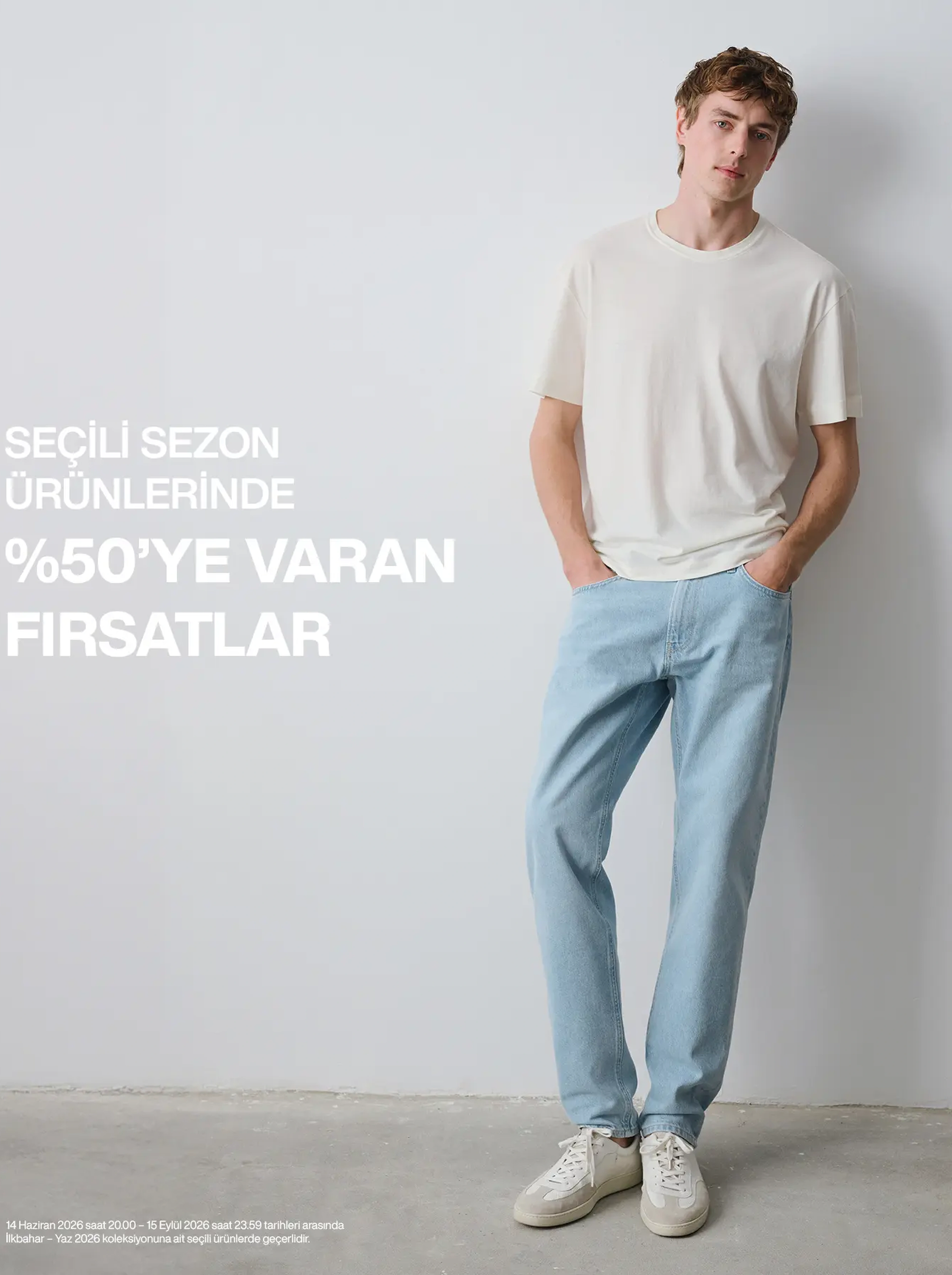 Seçili Yeni Sezon Ürünlerinde %40 İndirim