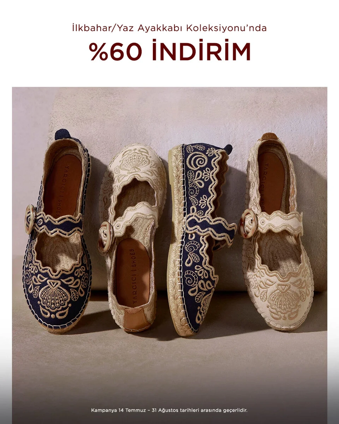 Yargıcı Ayakkabılarda %60 İndirim