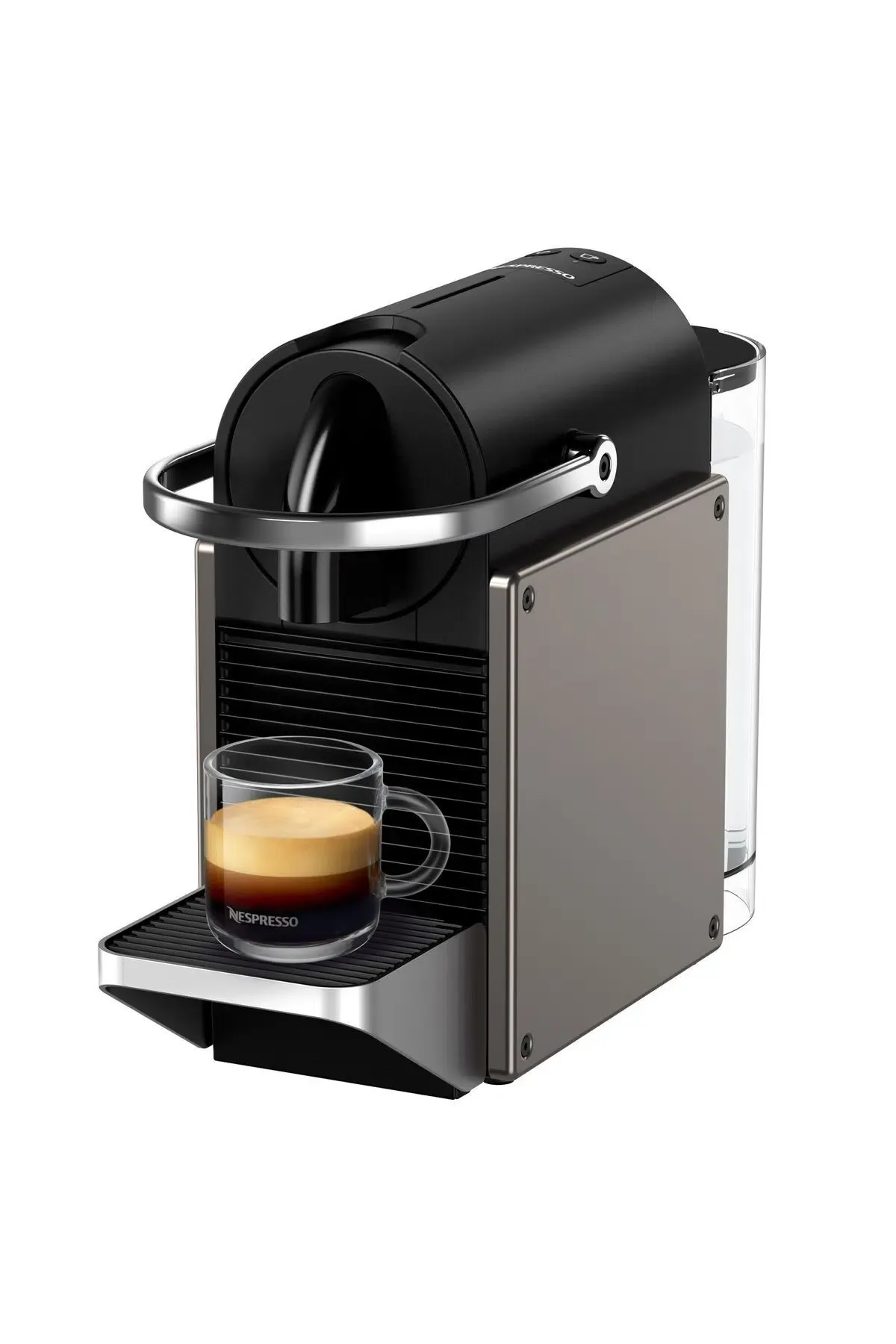 Nespresso C62 Pixie Espresso Kahve Makinesi,Titan.76307517641612.GRİ