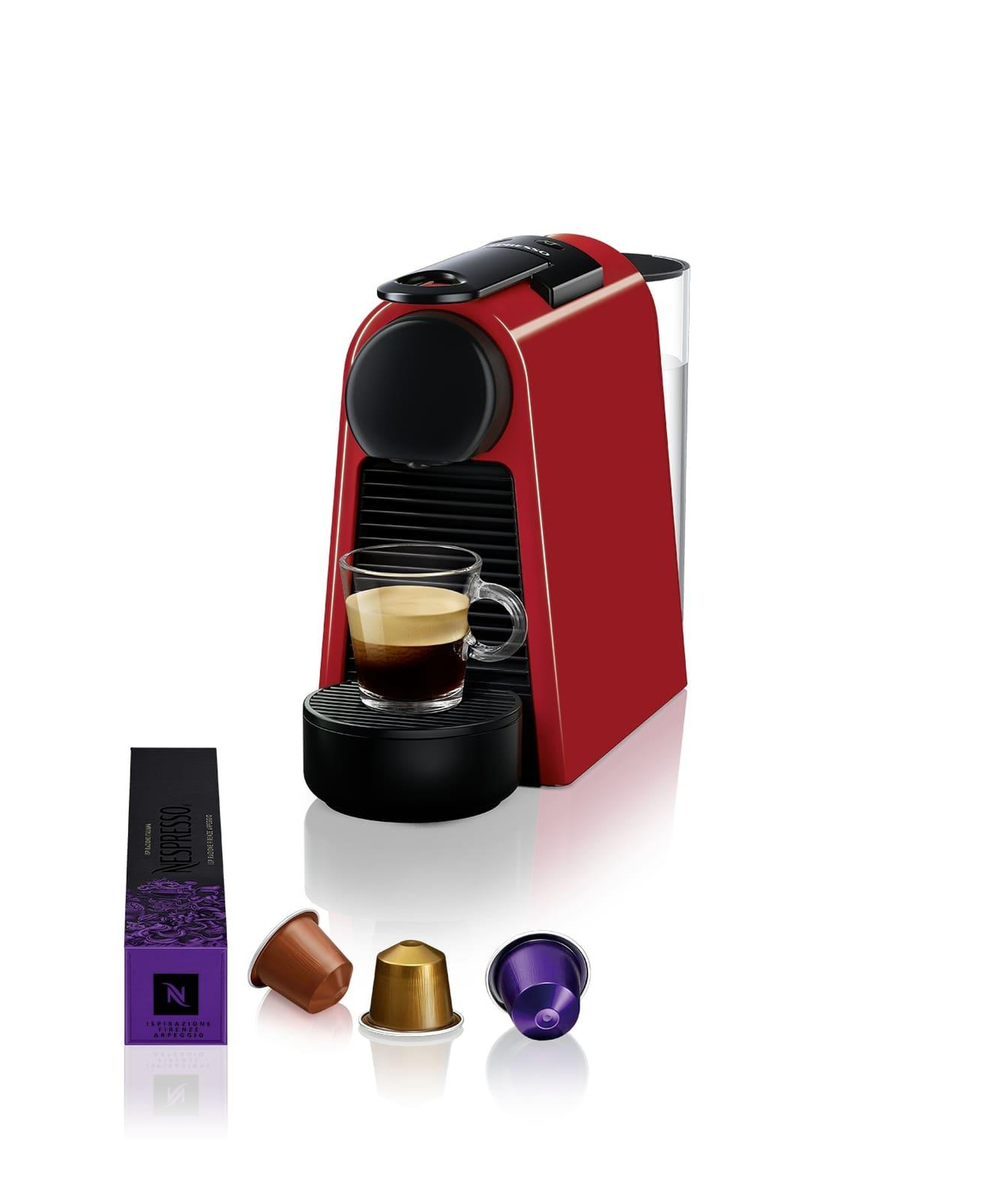 Nespresso D30 Essenza Mini Espresso Kahve Makinesi,Kırmızı
