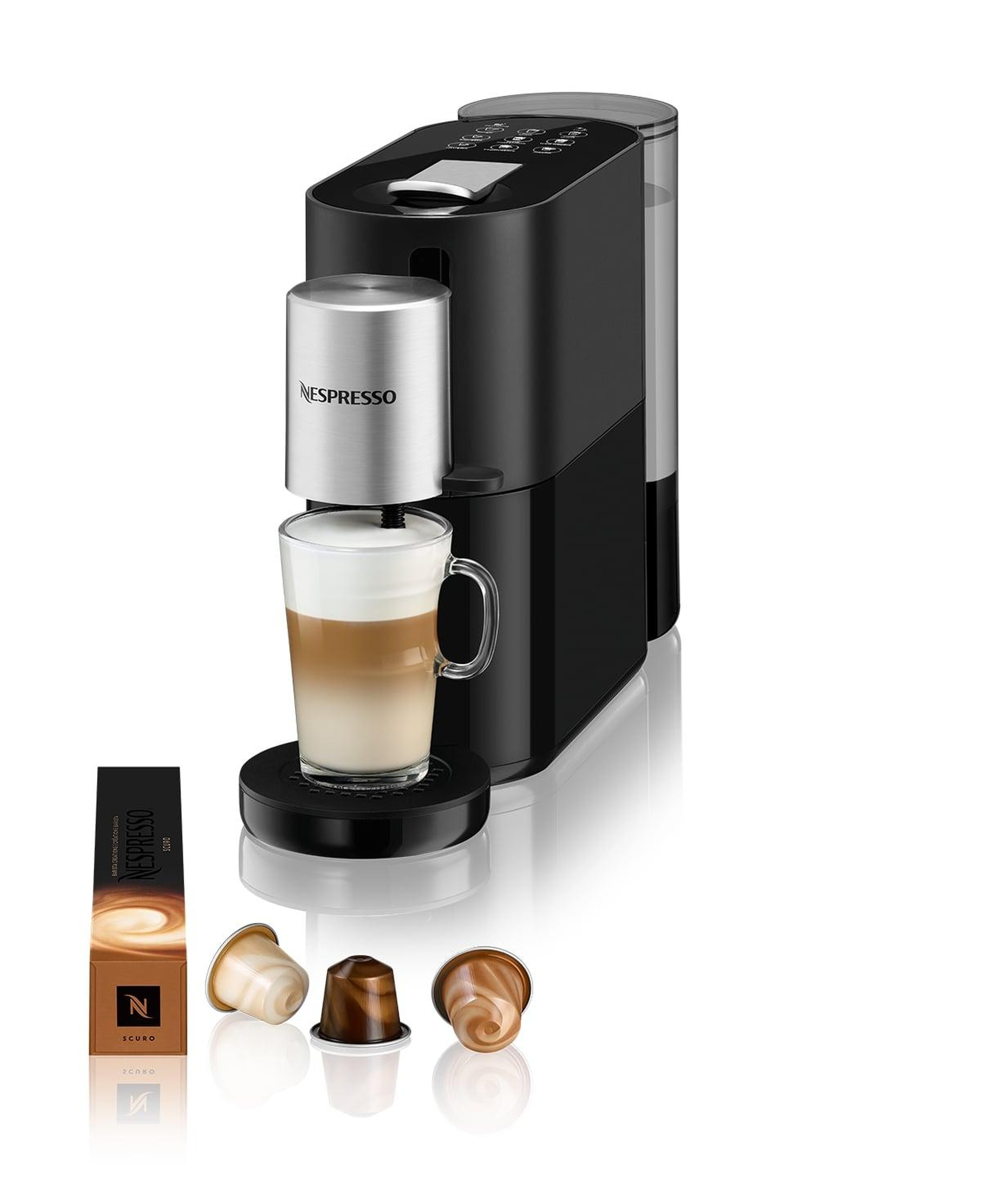 Nespresso Atelier S85 Kapsüllü Espresso Kahve Makinesi,Siyah