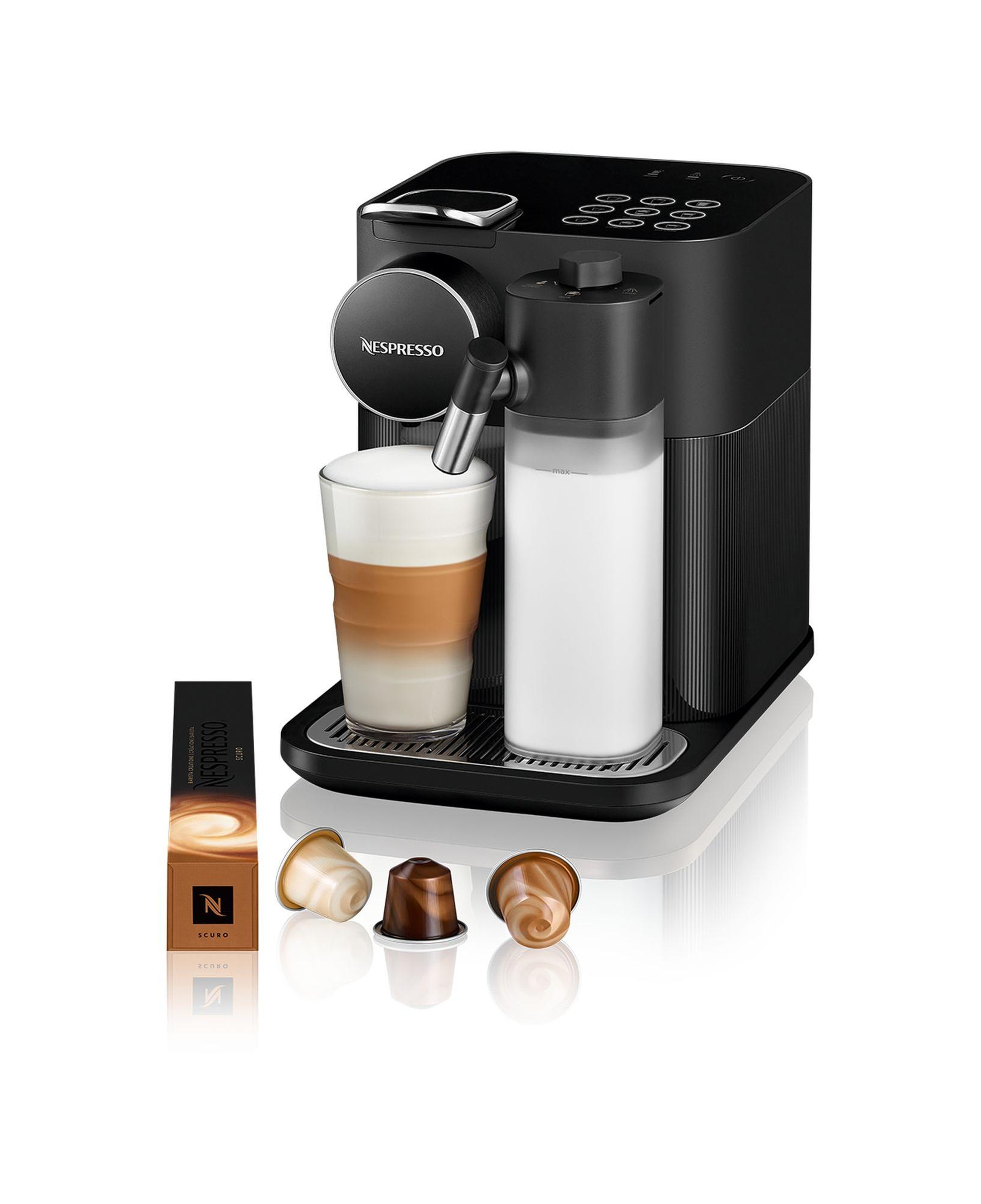 Nespresso F541 Gran Latissima Süt Çözümlü Espresso Kahve Makinesi, Siyah