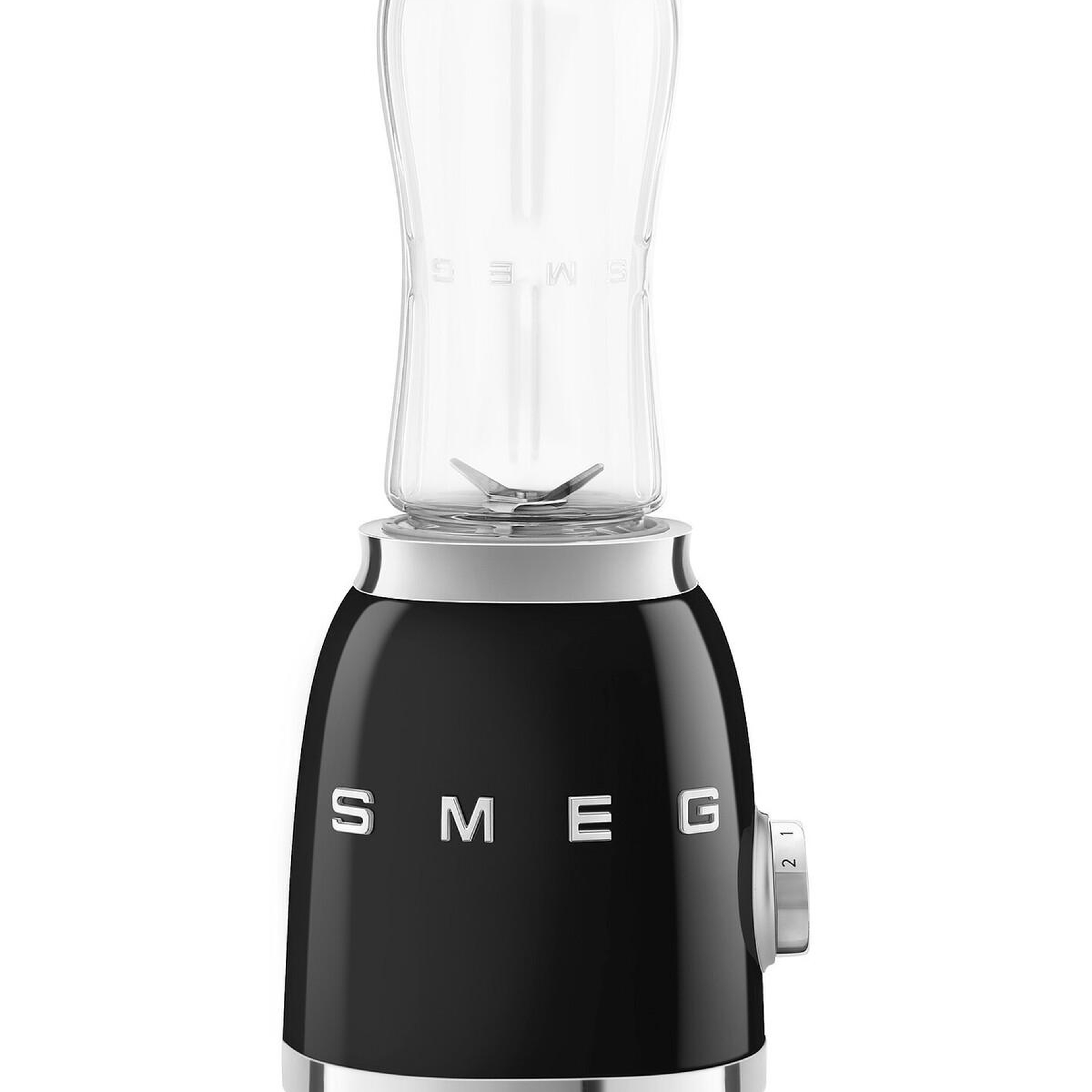 Smeg 50's Style Retro Personal Blender Siyah - Single Bottle