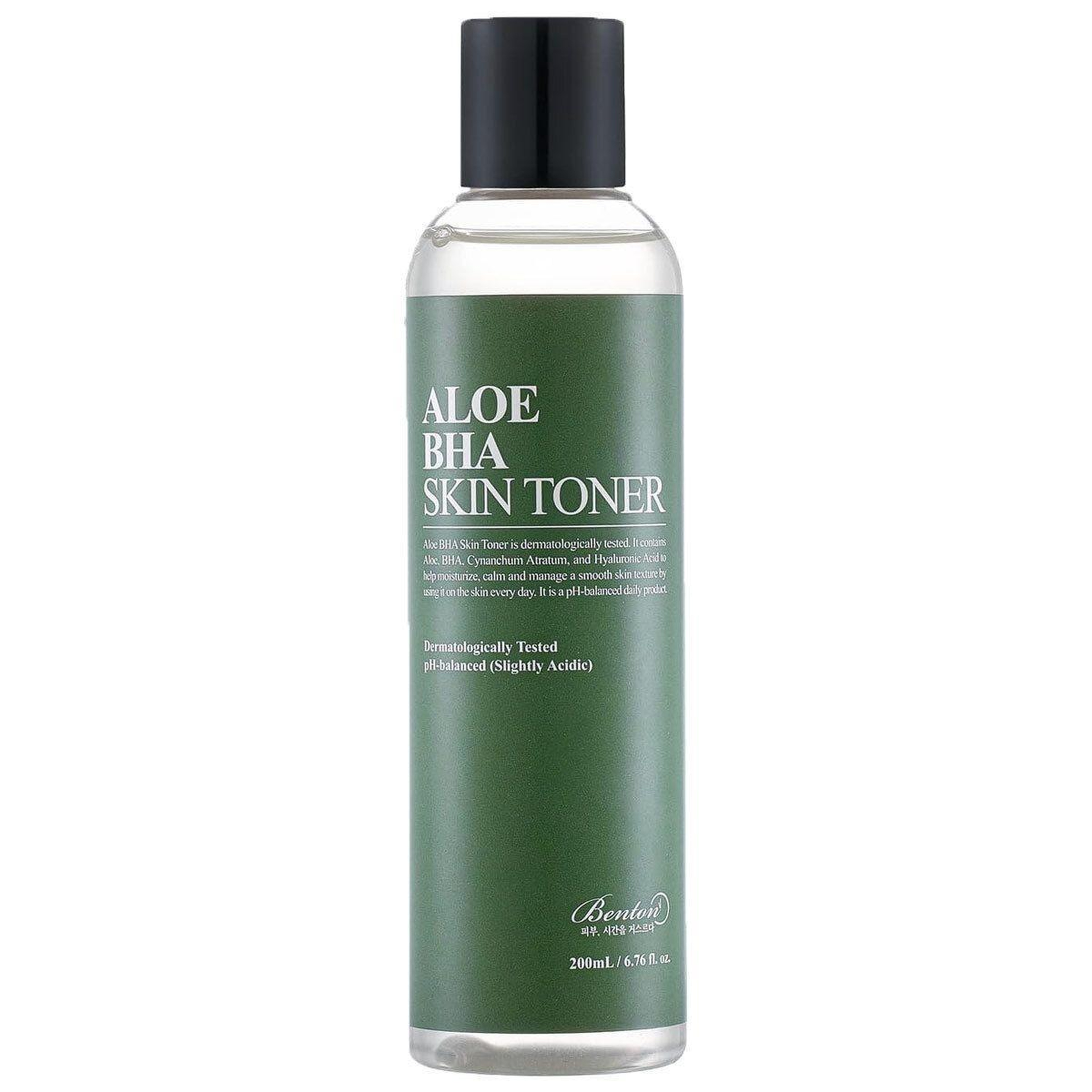 Benton Aloe BHA Skin Toner - Aloe & BHA İçeren Cilt Dengeleyici Günlük Tonik