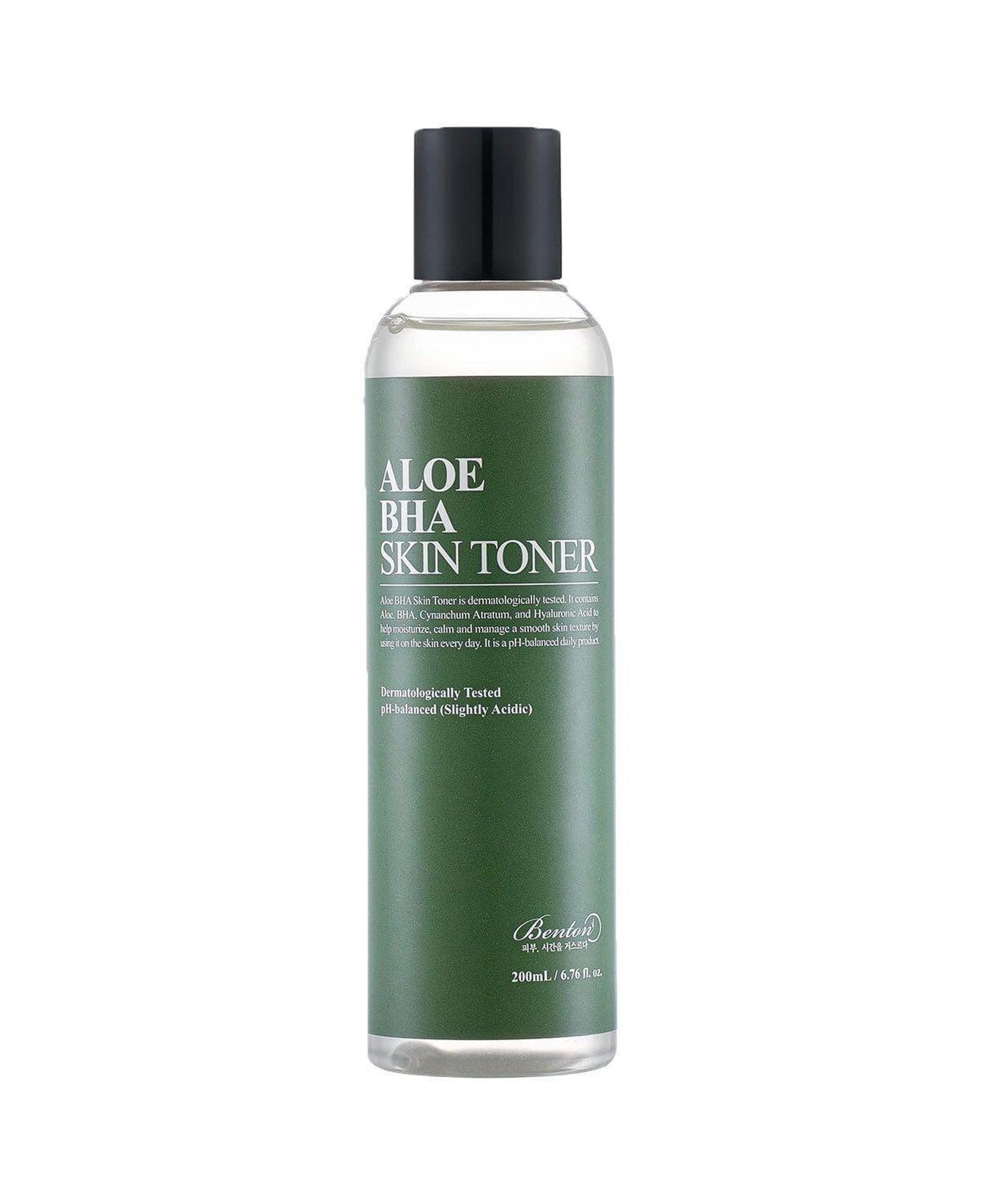 Benton Aloe BHA Skin Toner - Aloe & BHA İçeren Cilt Dengeleyici Günlük Tonik