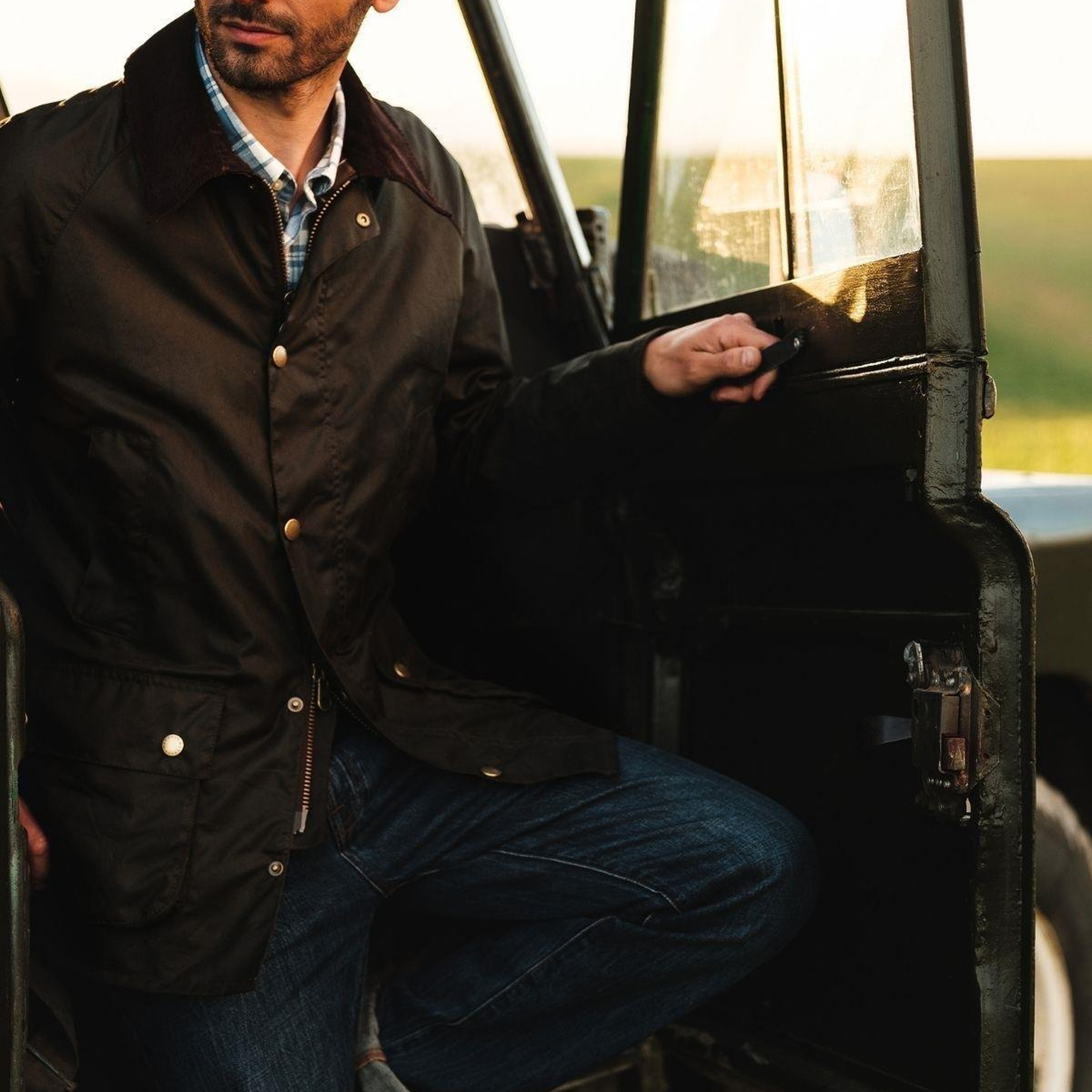 Barbour Ashby Yağlı Ceket