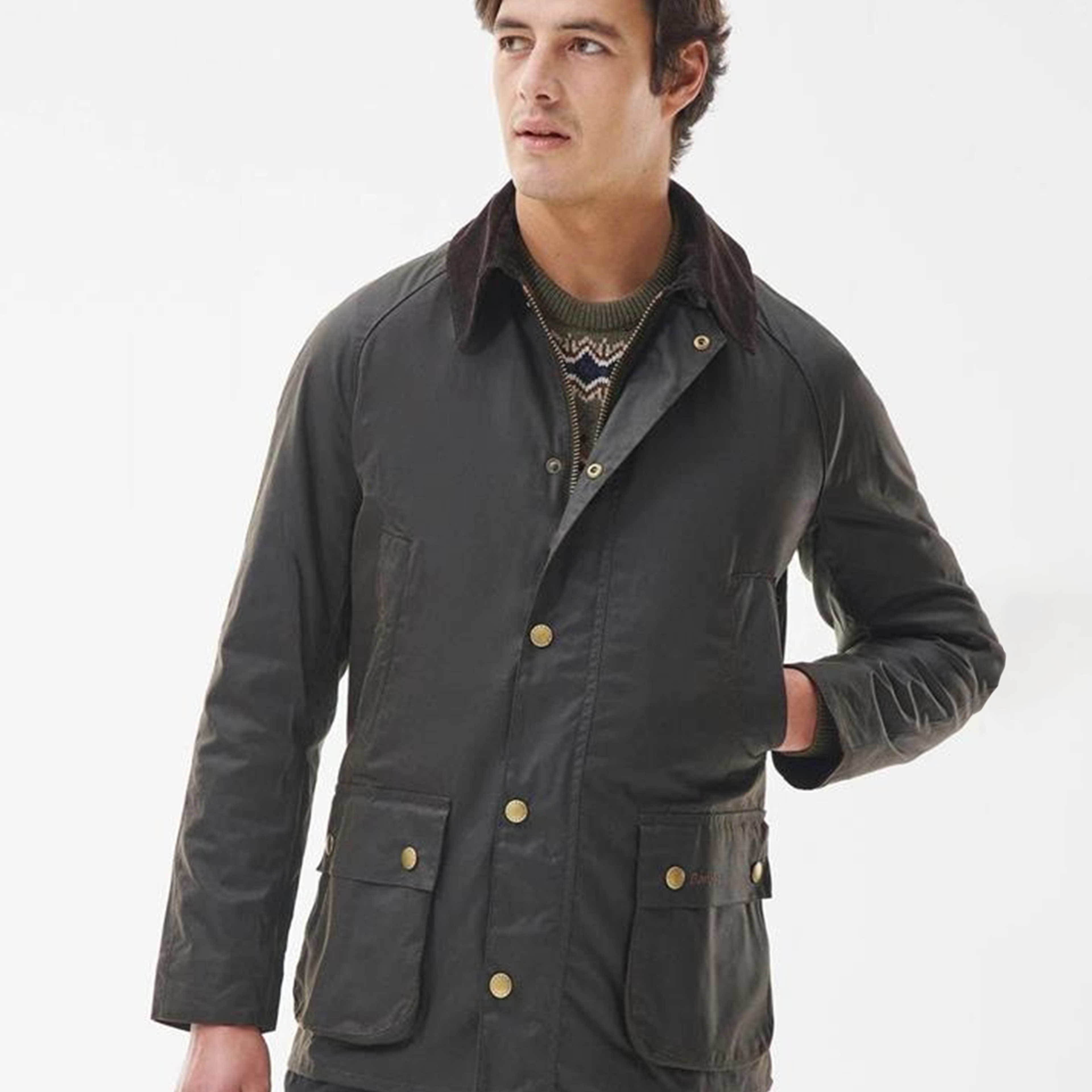 Barbour Ashby Yağlı Ceket