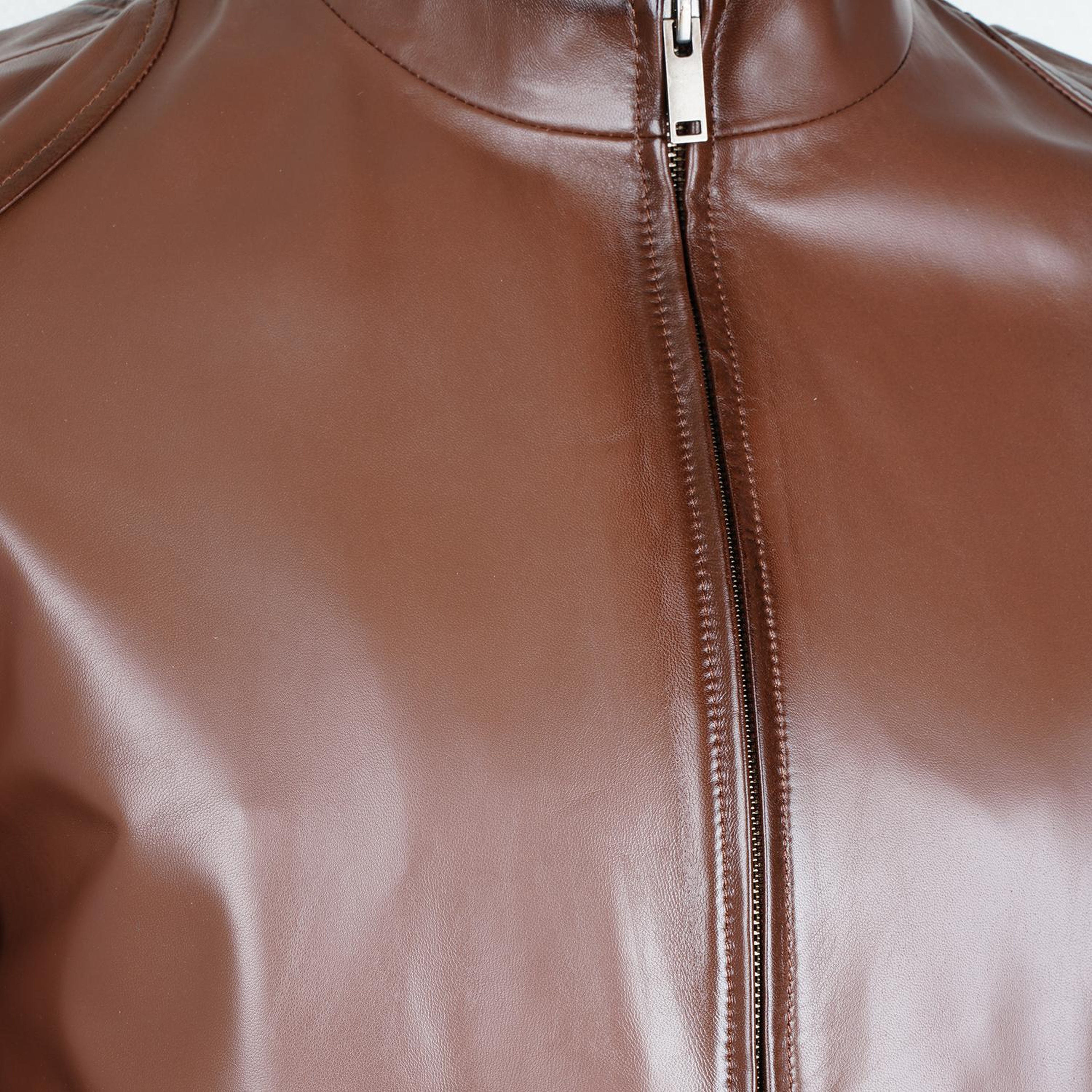 Manlio Kahve Erkek Deri Mont