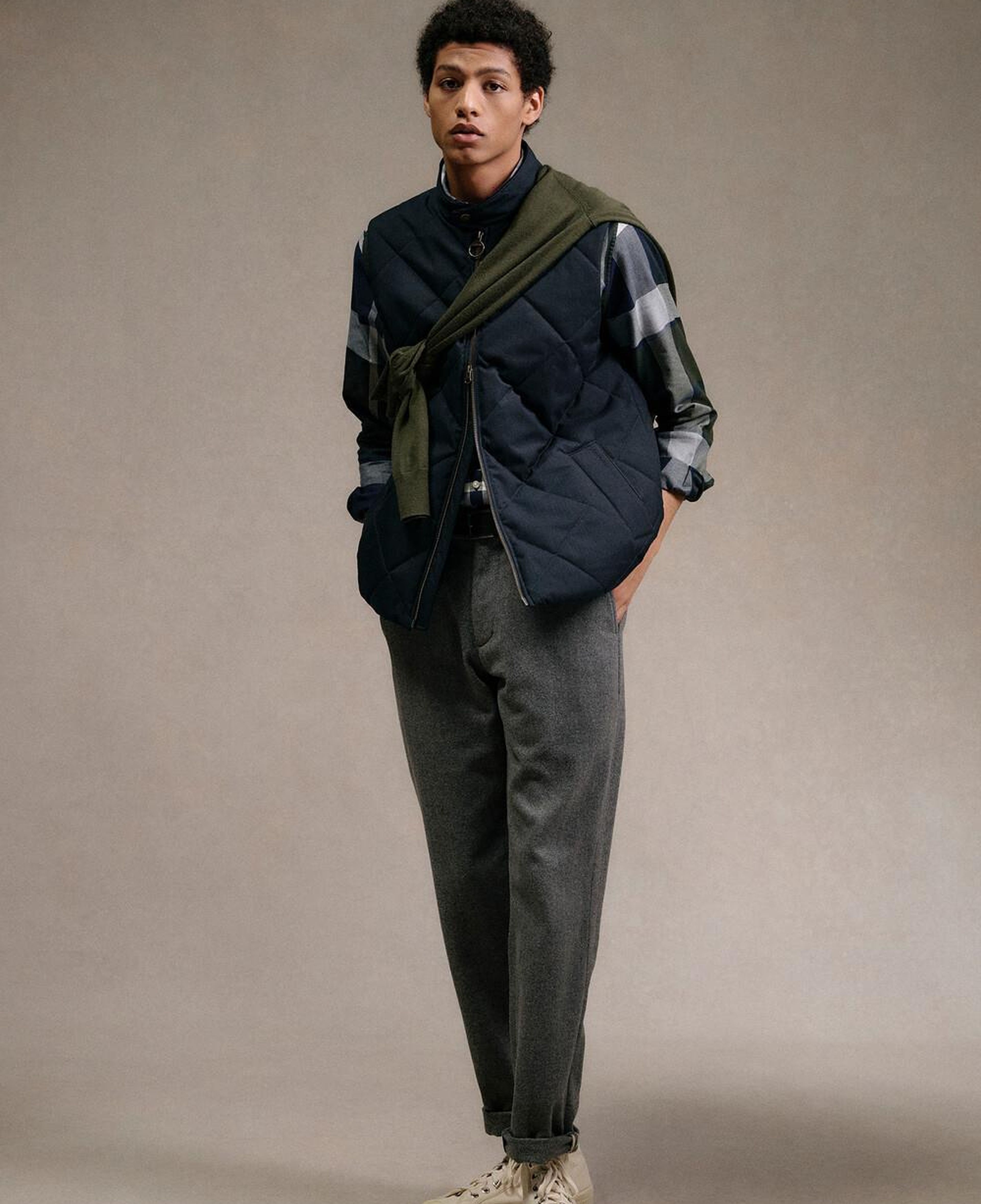 Barbour City Harrington Kapitone Yelek