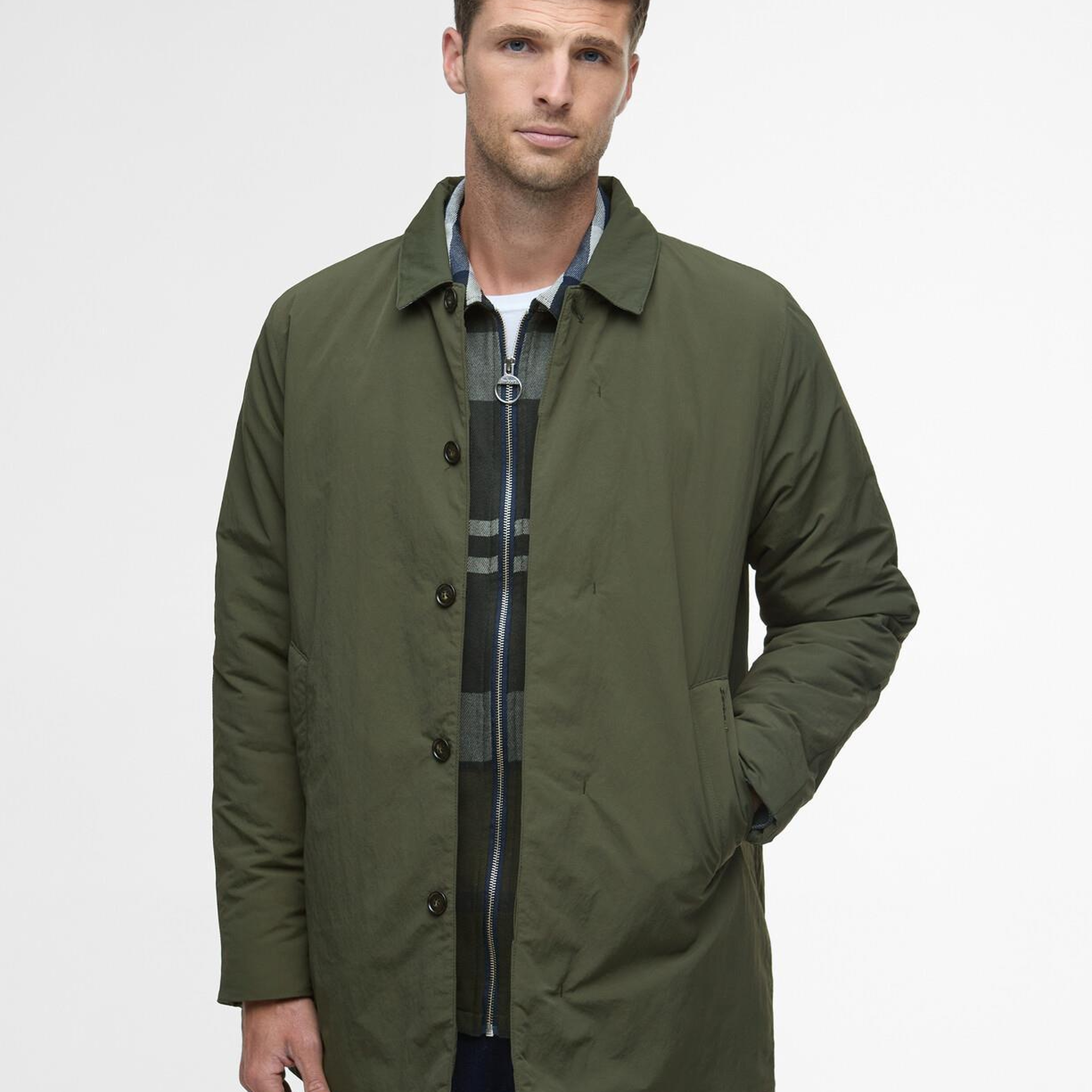 Barbour Wadded Lorden Showerproof Ceket