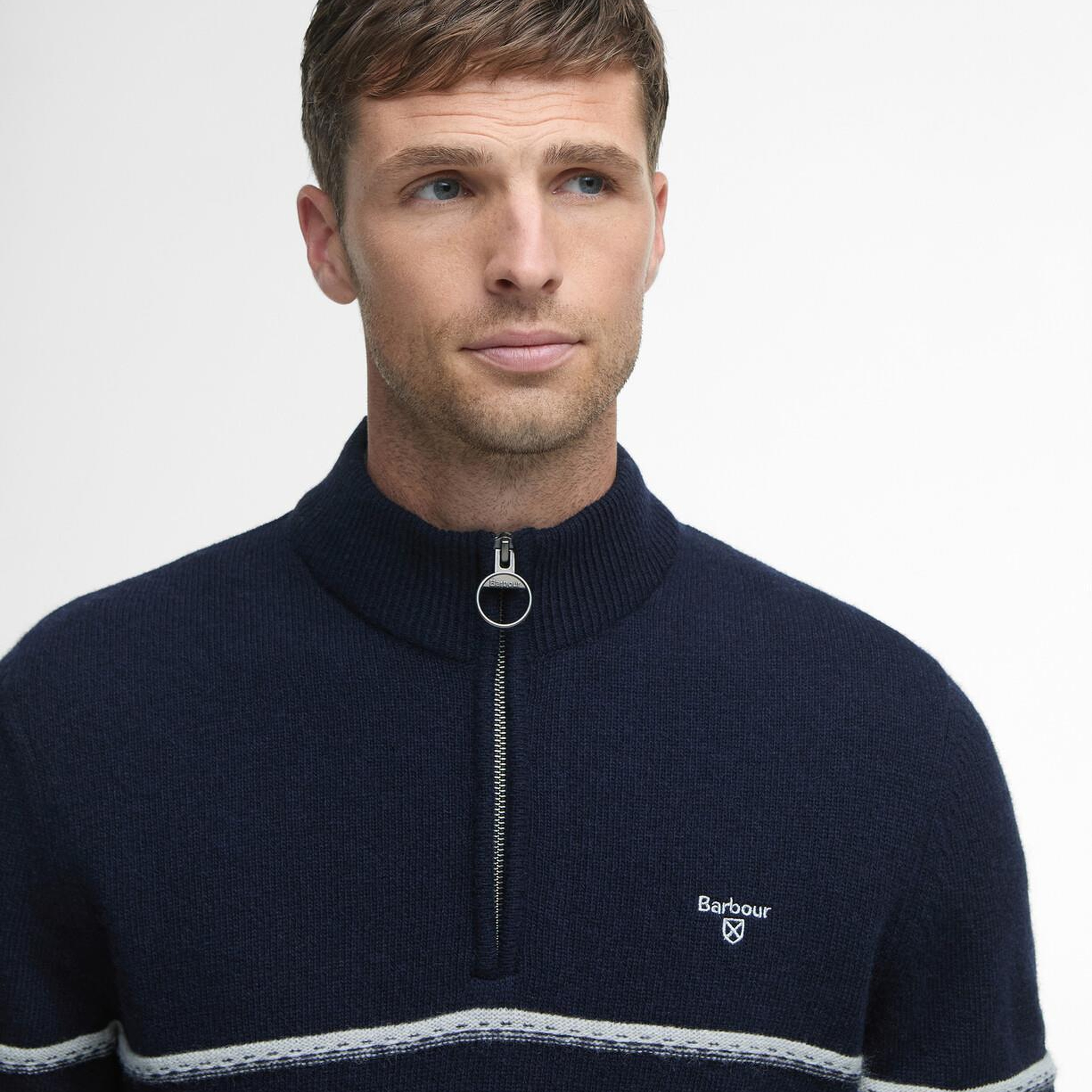 Barbour Kepwick Yarım Fermuarlı Kazak