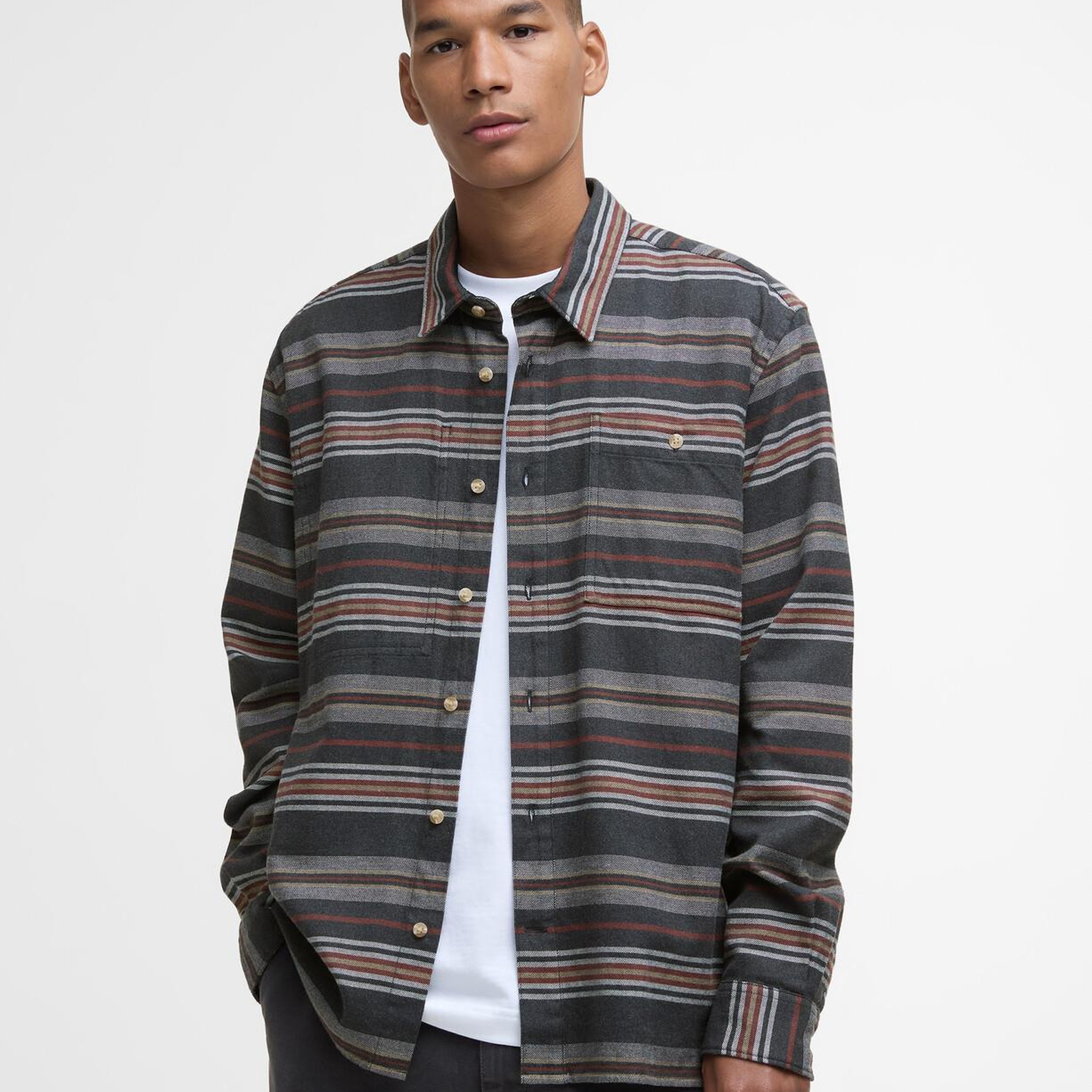 Barbour Bowscale Striped Relaxed Gömlek