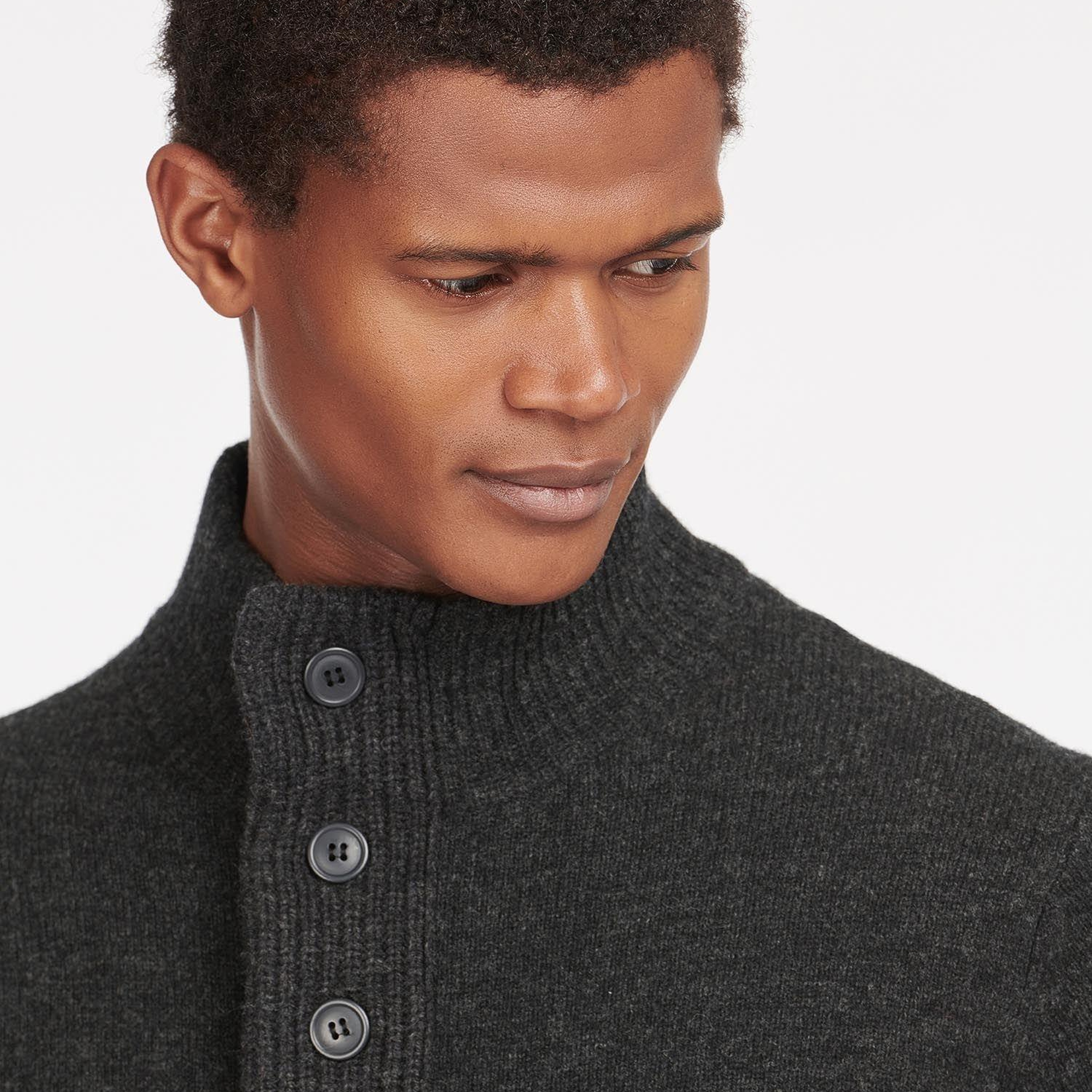 Barbour Patch Half Zip Kazak