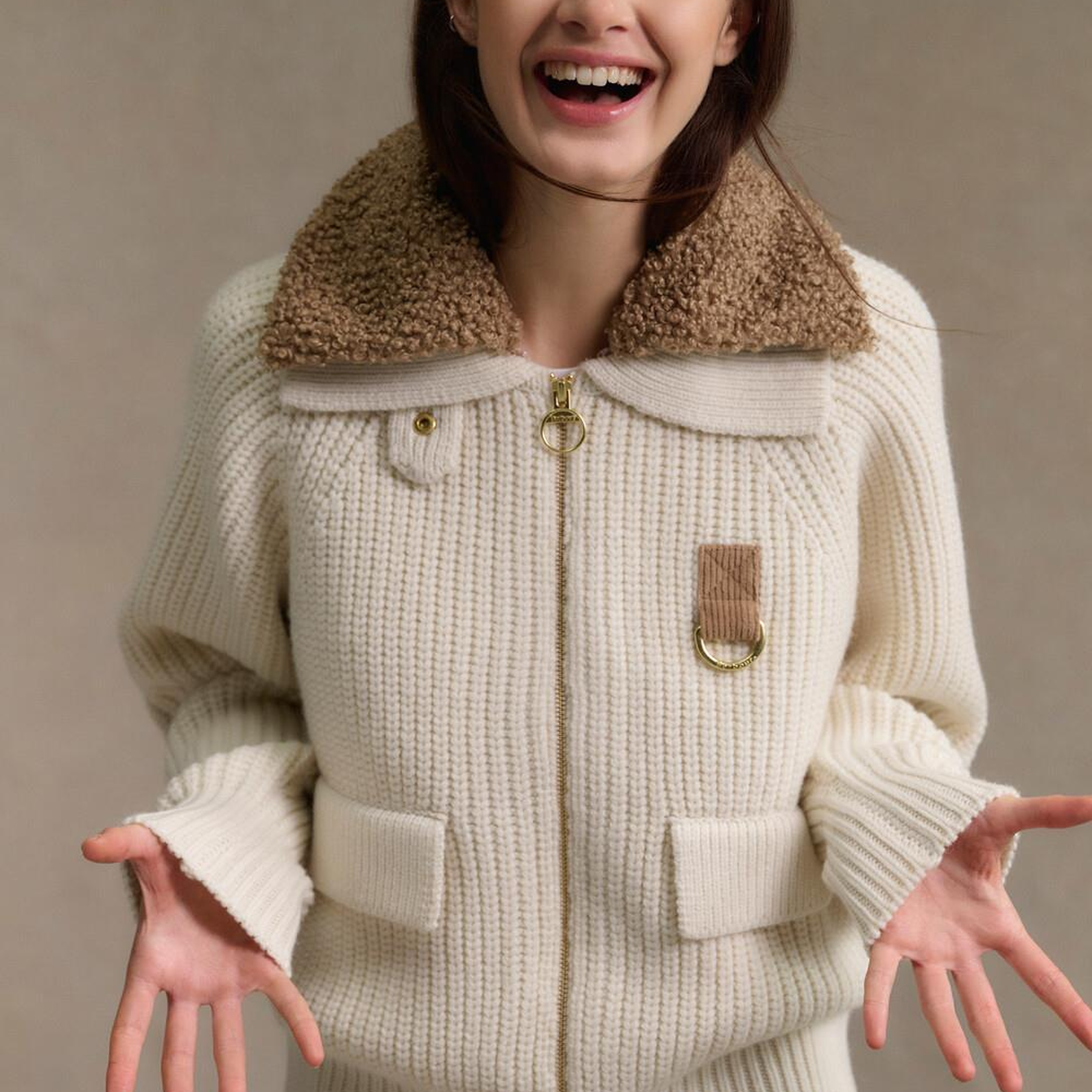 Barbour Marla Knitted Kazak