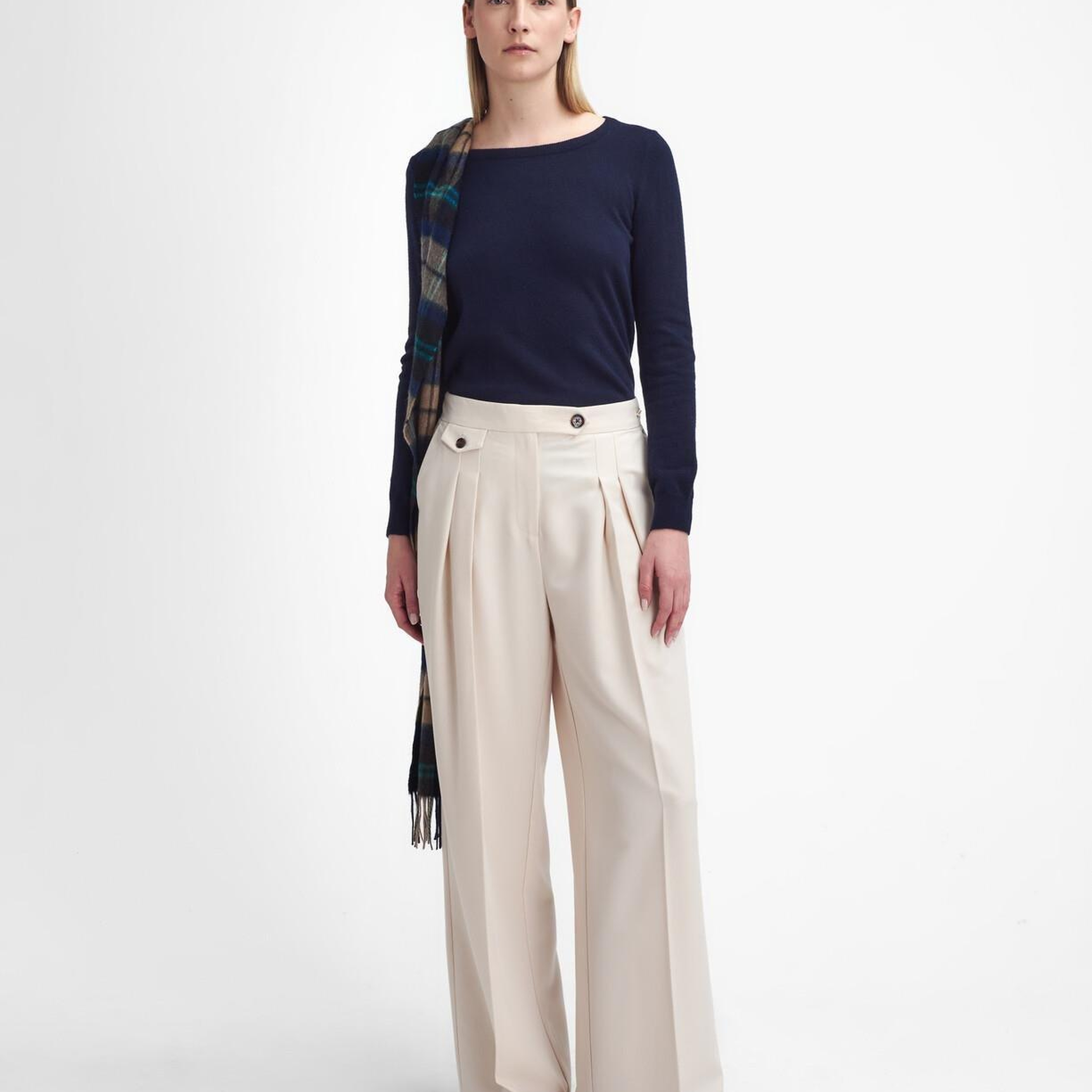 Barbour Pendle Crew Triko Kazak