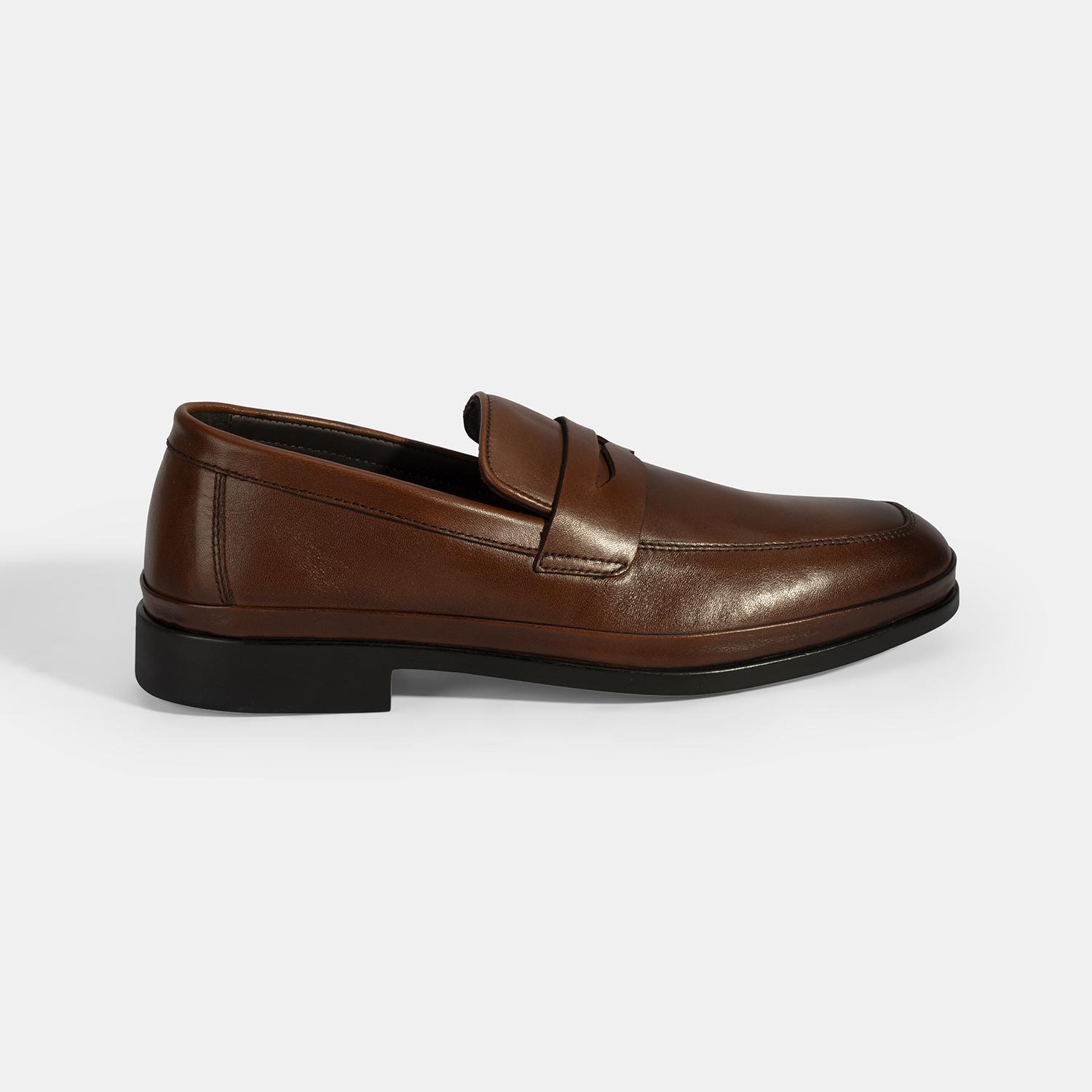 Erkek Taba DesaComfort Deri Loafer