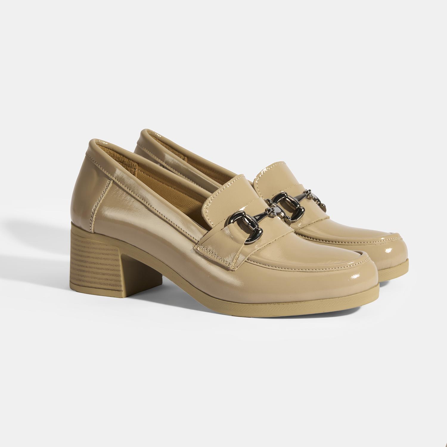 Kadın Vizon DesaComfort Rugan Topuklu Günlük Ayakkabı