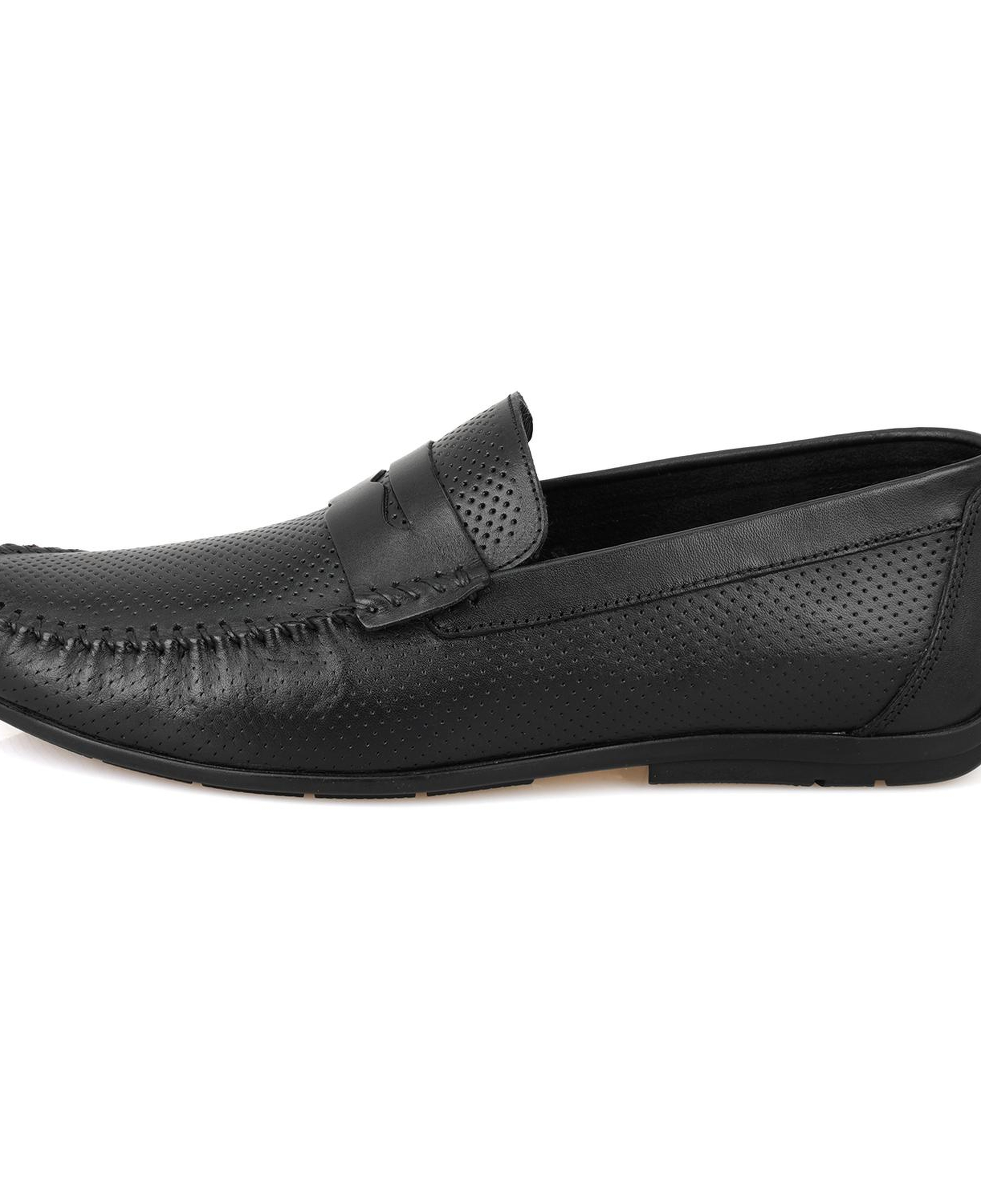 Daniel Siyah Erkek Deri Loafer