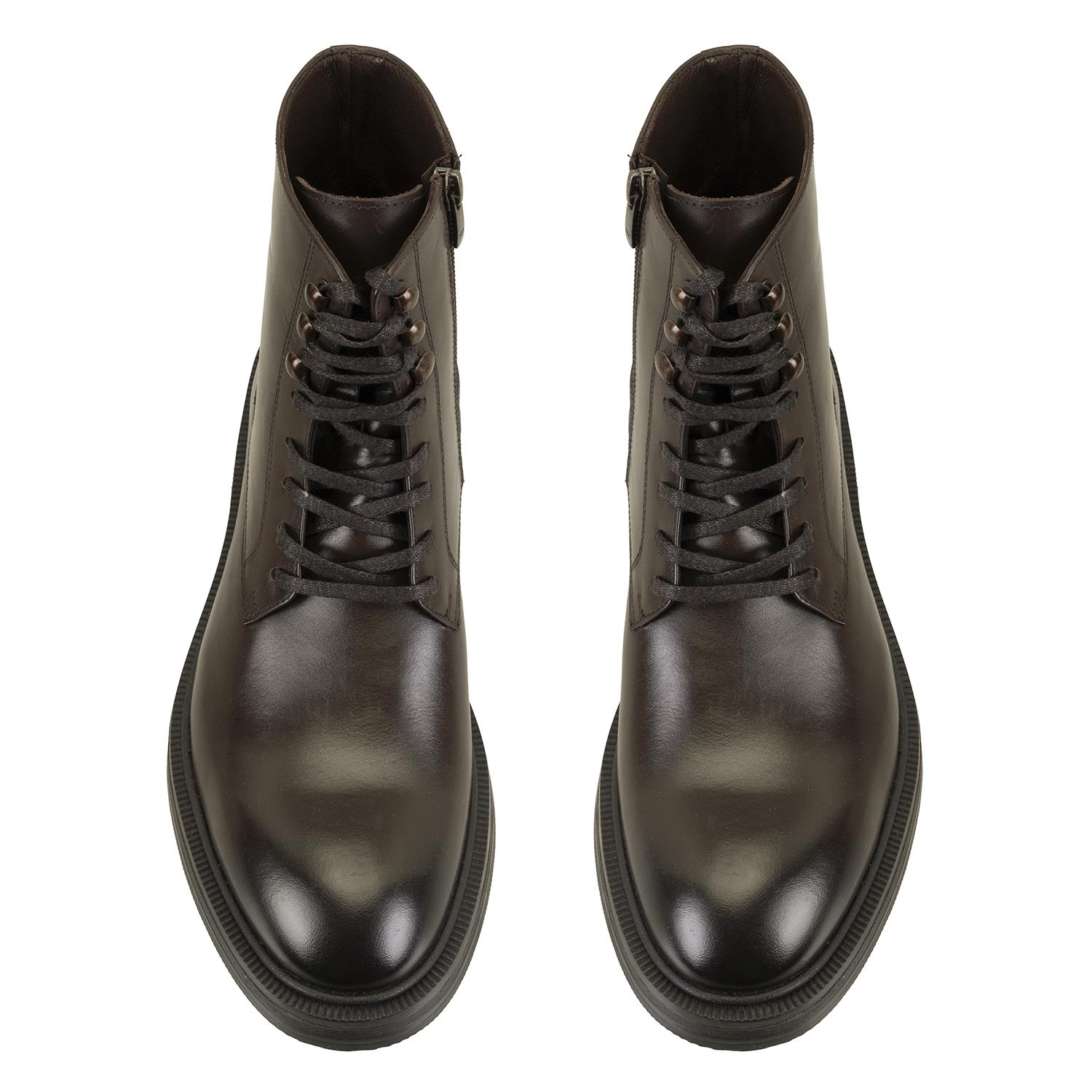 Poar Kahve Erkek Deri Bot