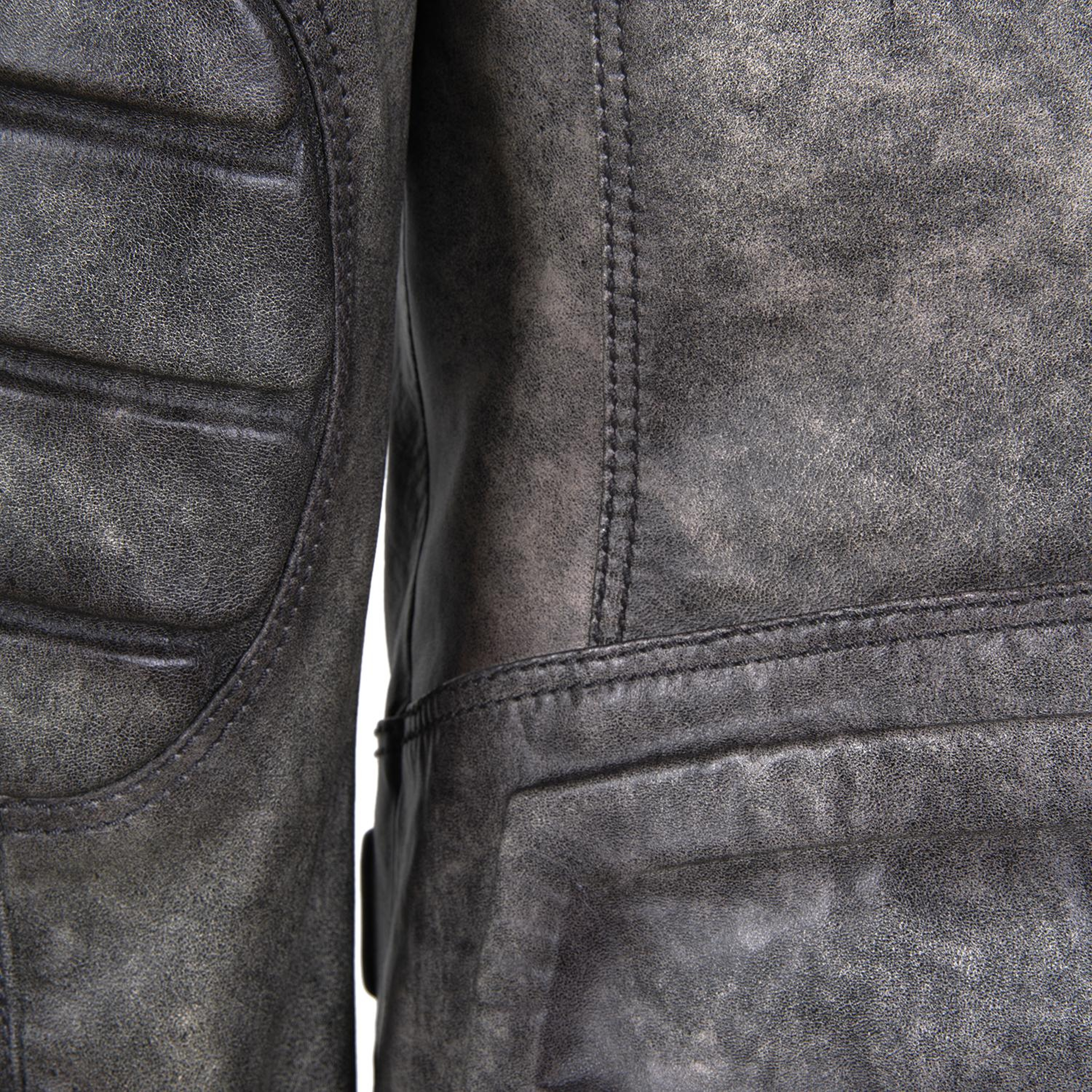 Tirona Gri Erkek Deri Mont