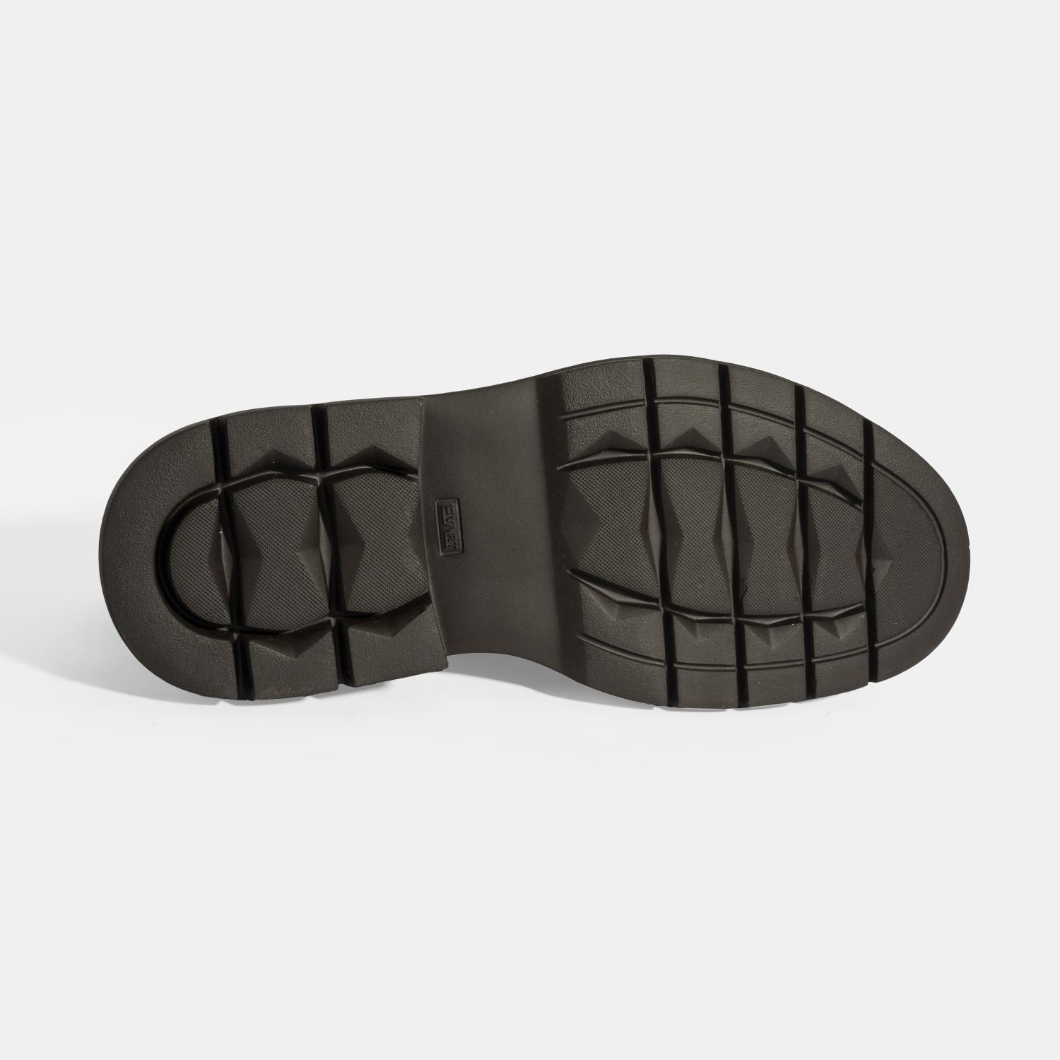 Erkek Taba Bağcıklı Deri Klasik Ayakkabı