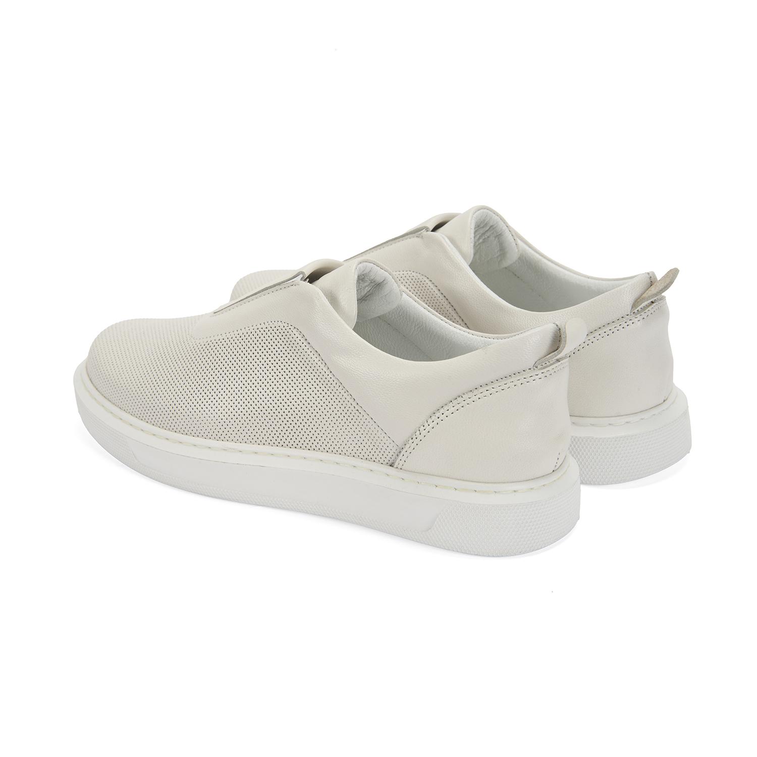 Kadın Beyaz Deri Günlük Ayakkabı