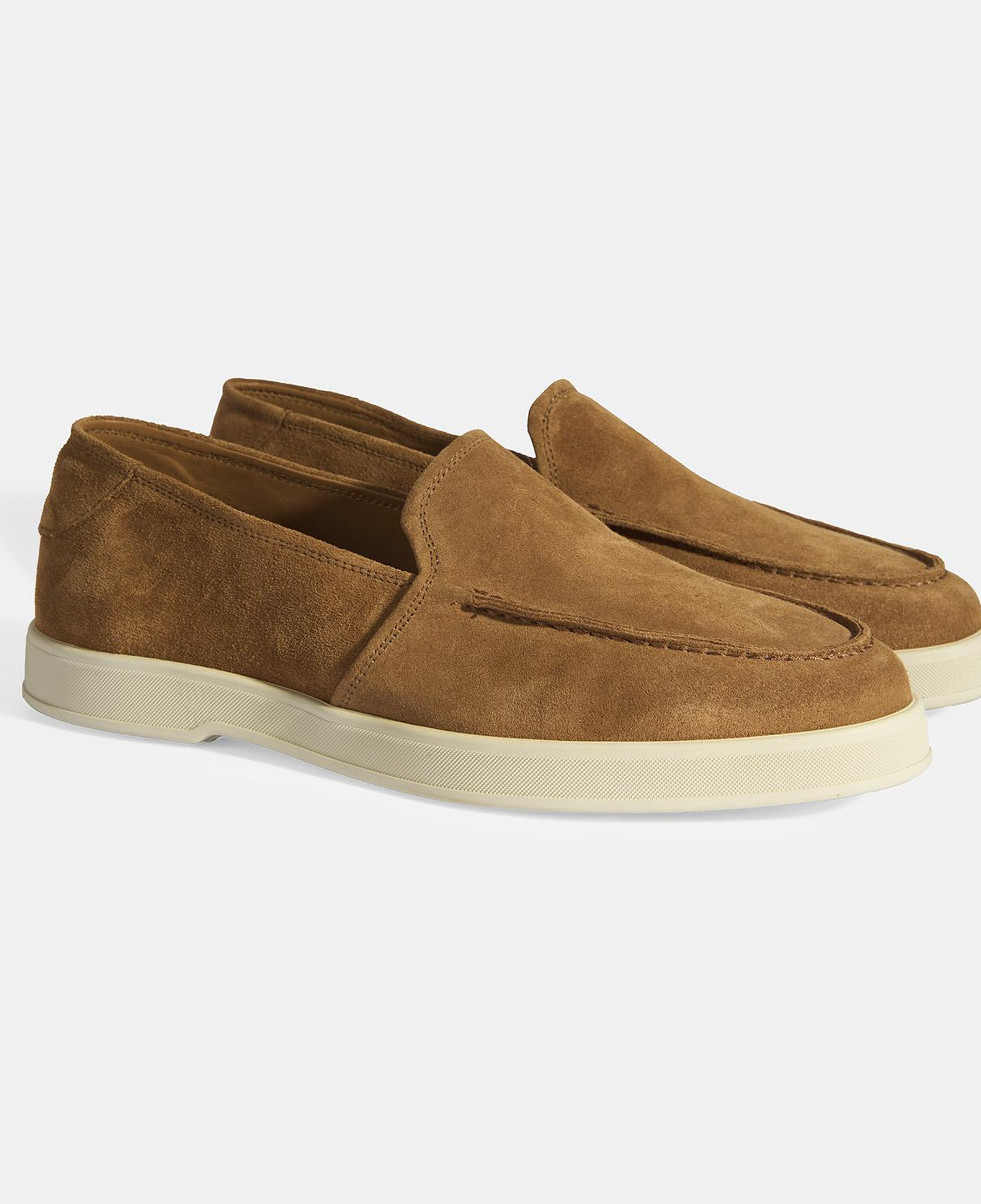 Peraleda Taba Erkek Slip-On Süet Loafer