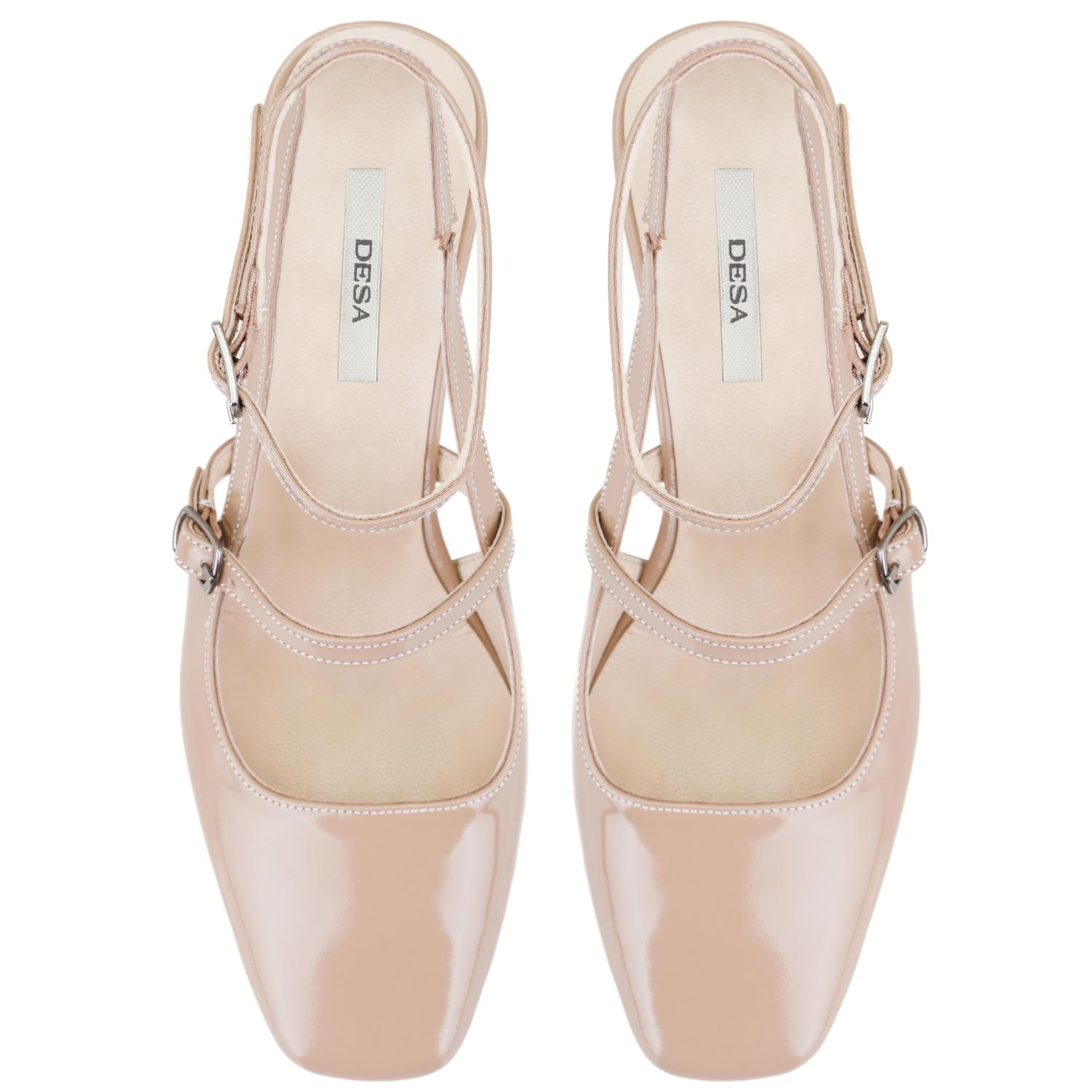 Tristan Bej Kadın Topuklu Deri Klasik Ayakkabı