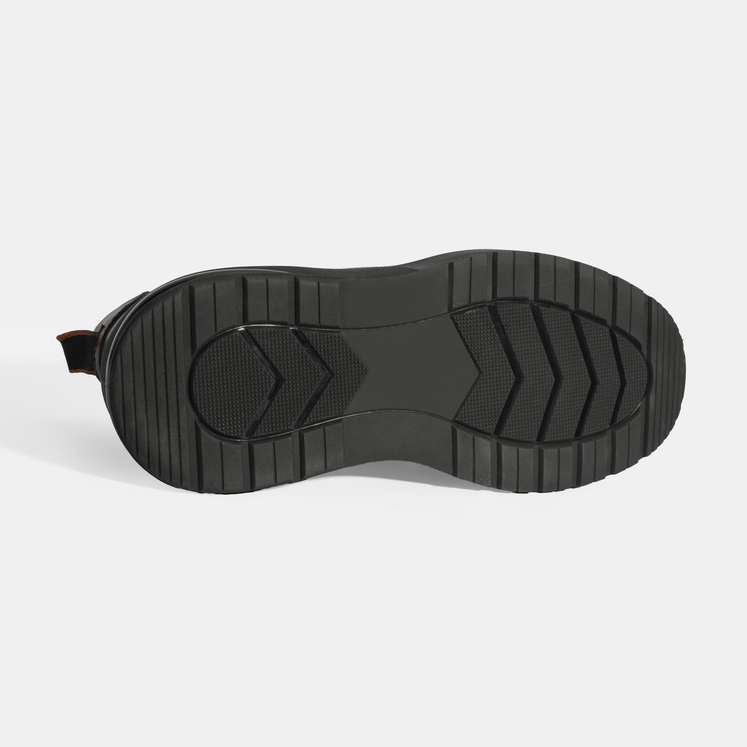 Erkek Kahve Bağcıklı Deri Günlük Ayakkabı