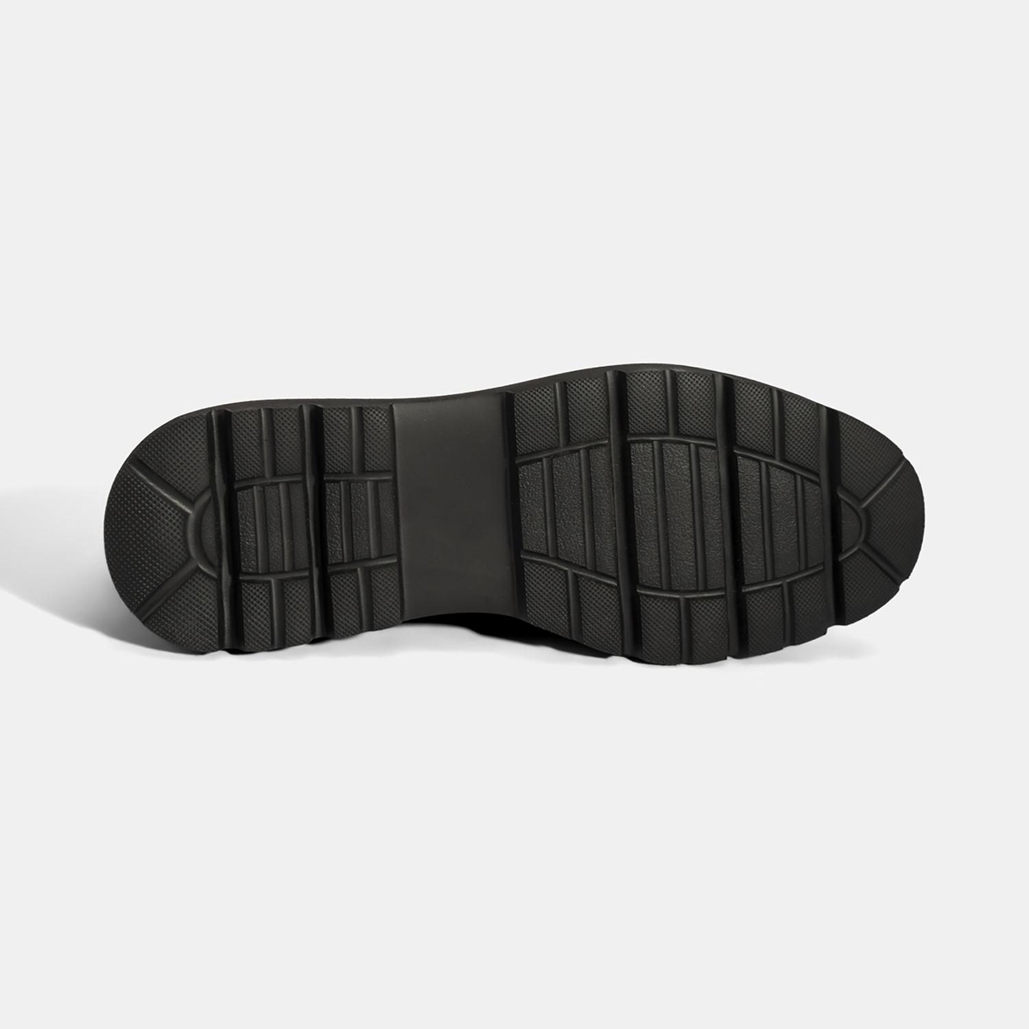 Erkek Siyah Deri Loafer