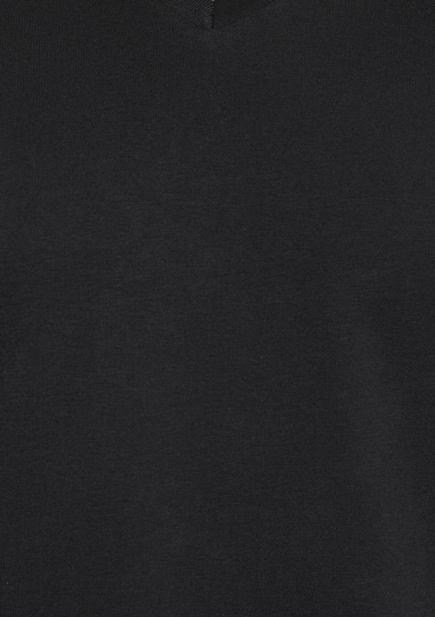 Mavi Stretch V Yaka Siyah Basic Tişört Fitted / Vücuda Oturan Kesim 061748-900