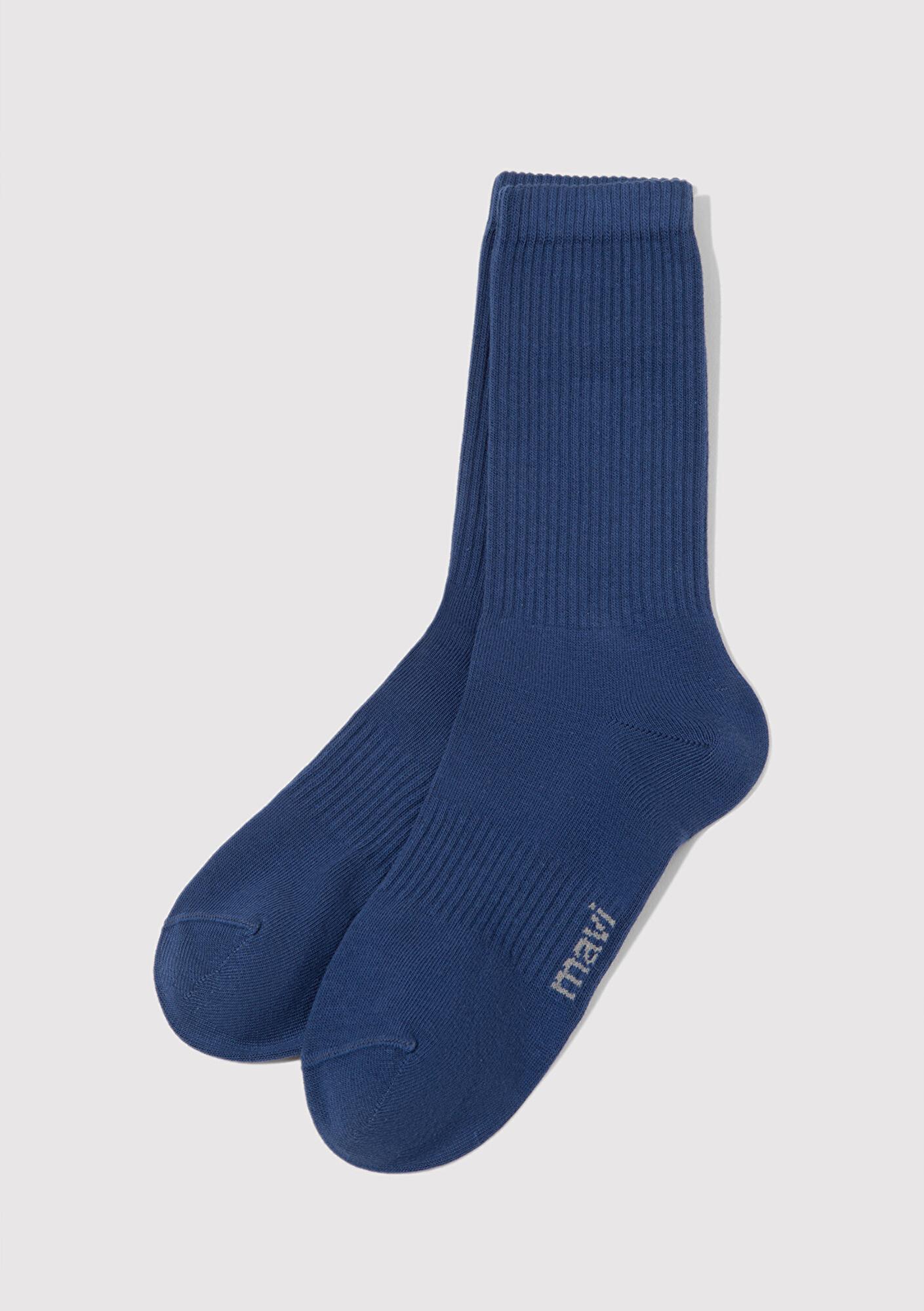 Mavi Lacivert Soket Çorap 0911880-27308