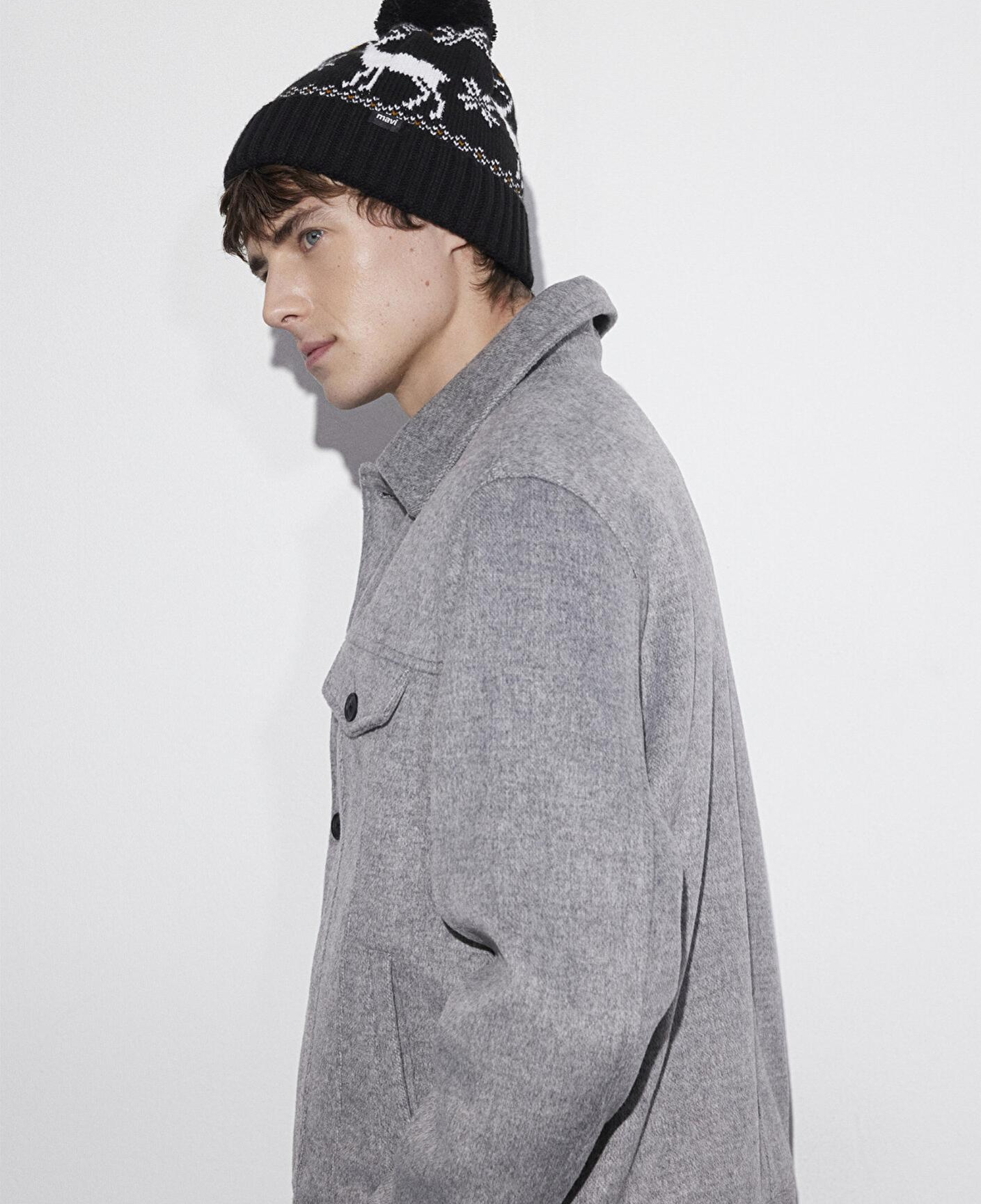 Mavi Yılbaşı Temalı Siyah Bere 0912106-900