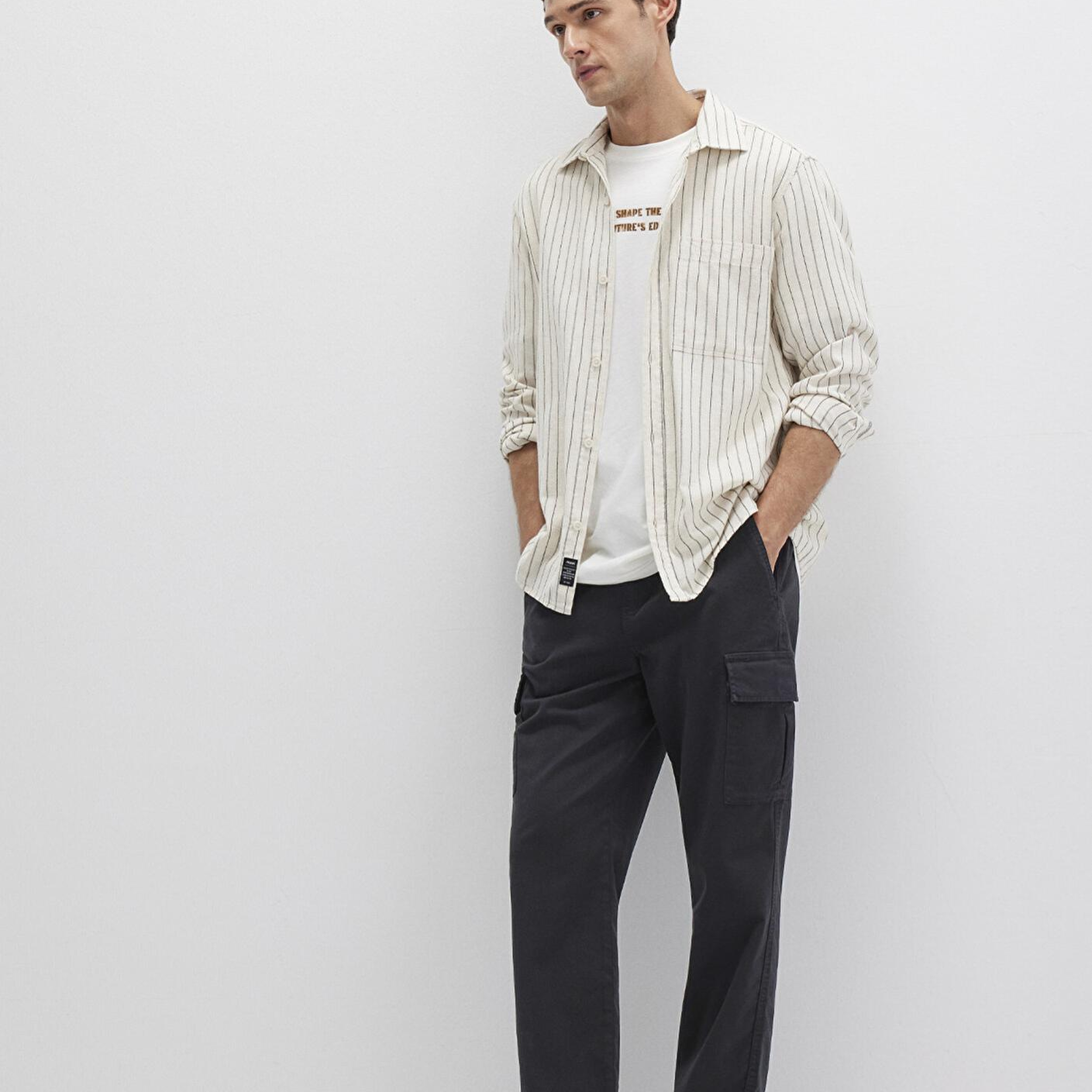 Mavi Siyah Kargo Pantolon 0010552-71379