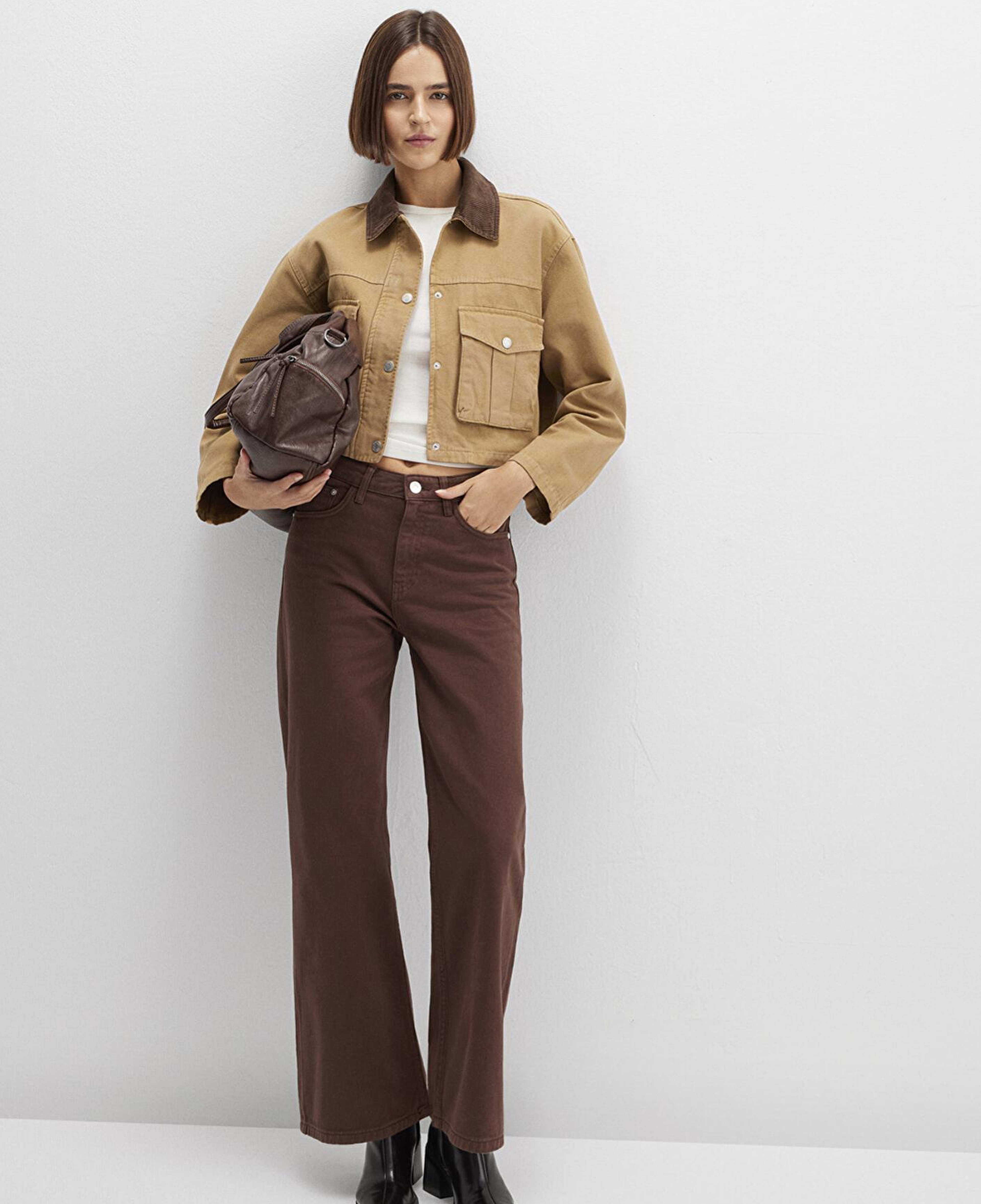 Mavi Malibu Kahverengi Gabardin Pantolon 1010152-A3355