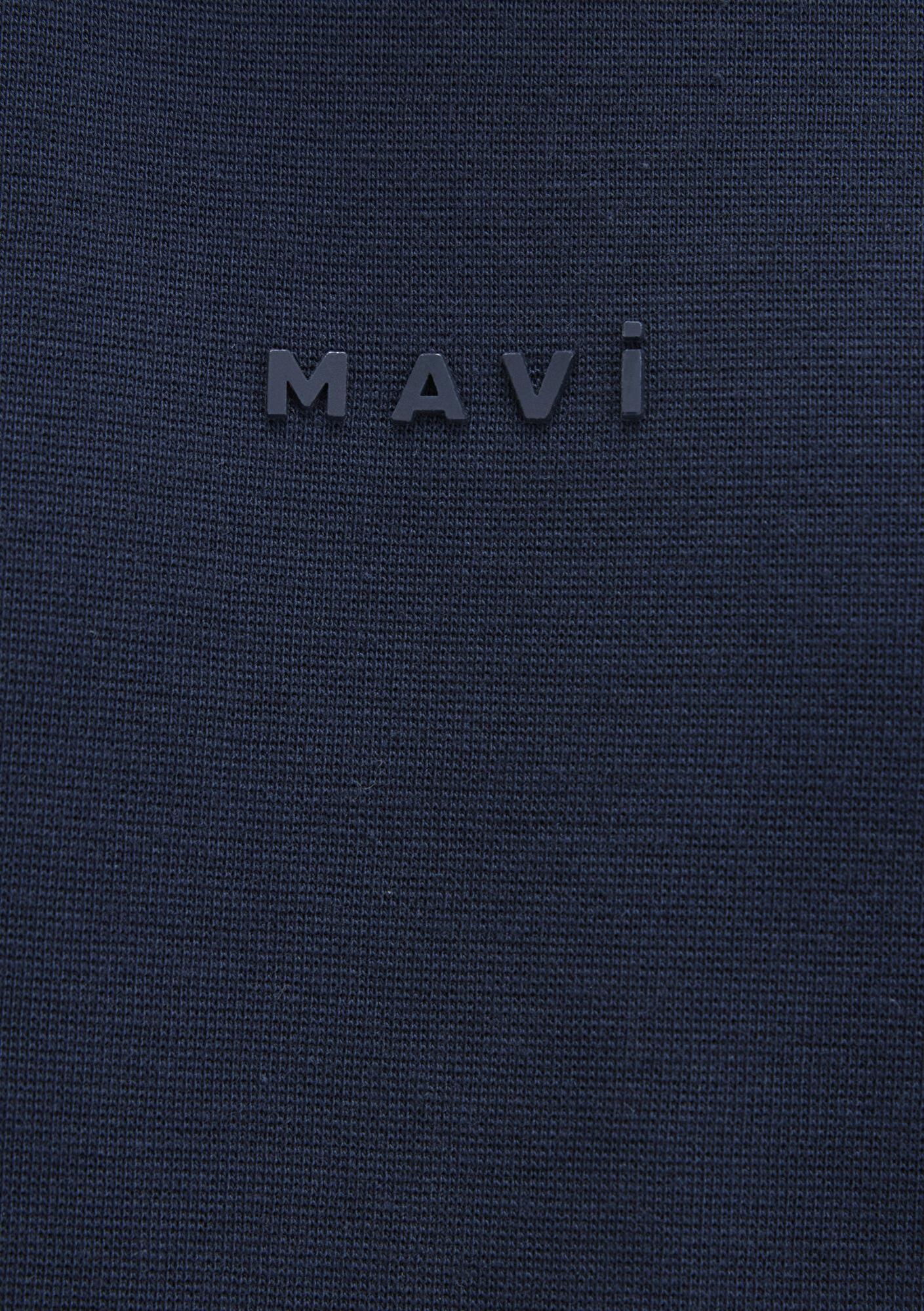 Mavi Mavi Logo Baskılı Lacivert Tişört Loose Fit / Bol Rahat Kesim 0613250-70490
