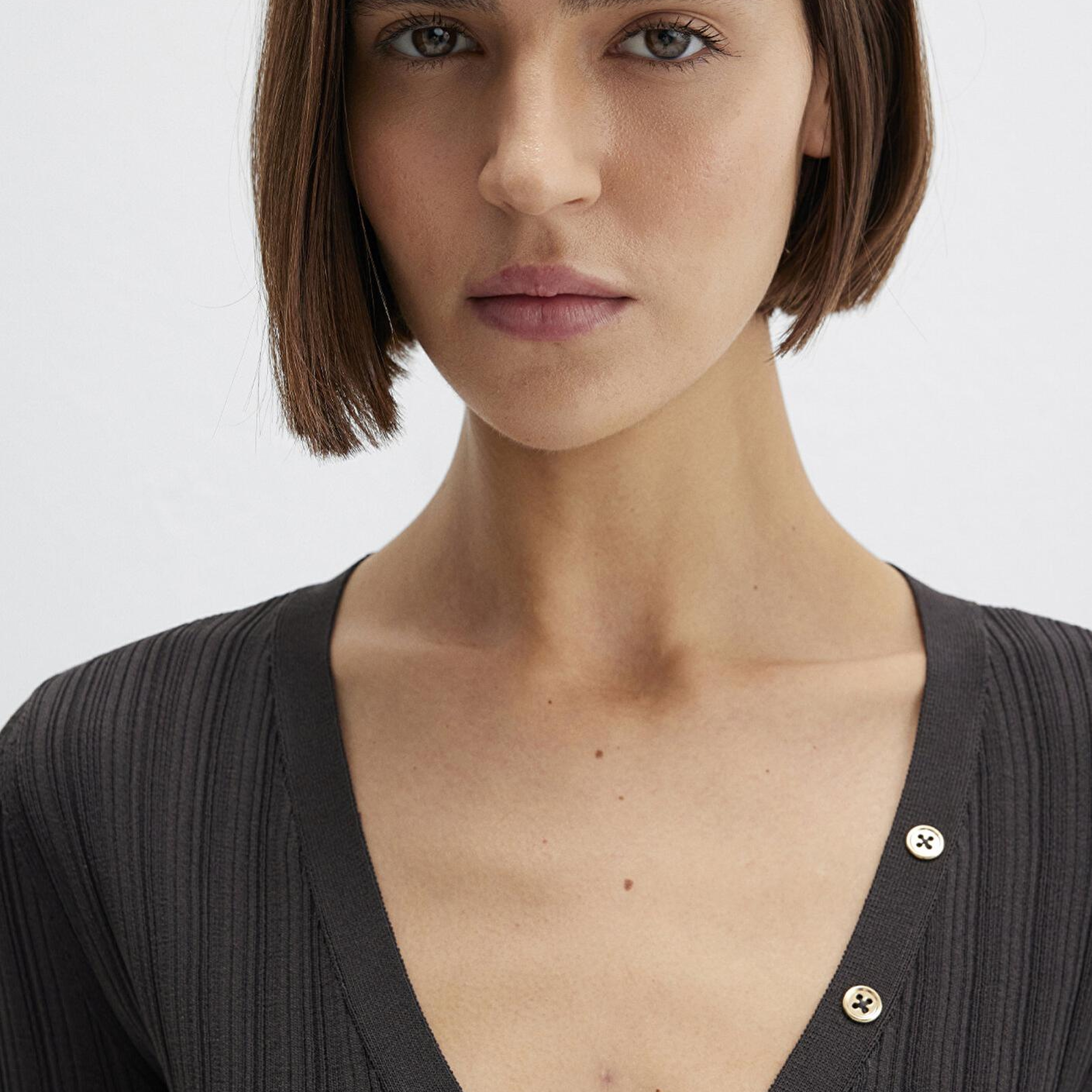 Mavi Antrasit Hırka Fitted / Vücuda Oturan Kesim 1710864-70262