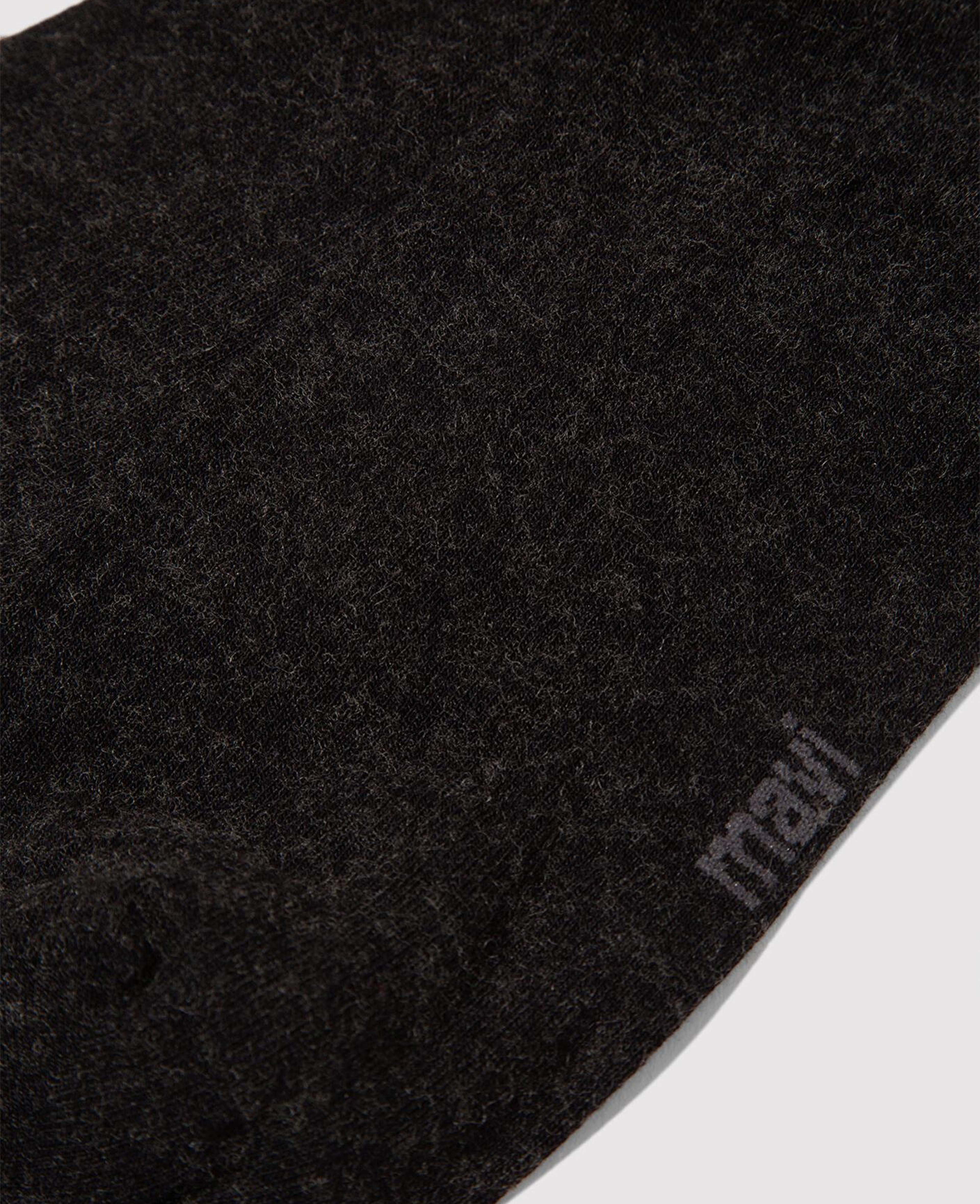 Mavi Yün Karışımlı Siyah Soket Çorap 0912199-900