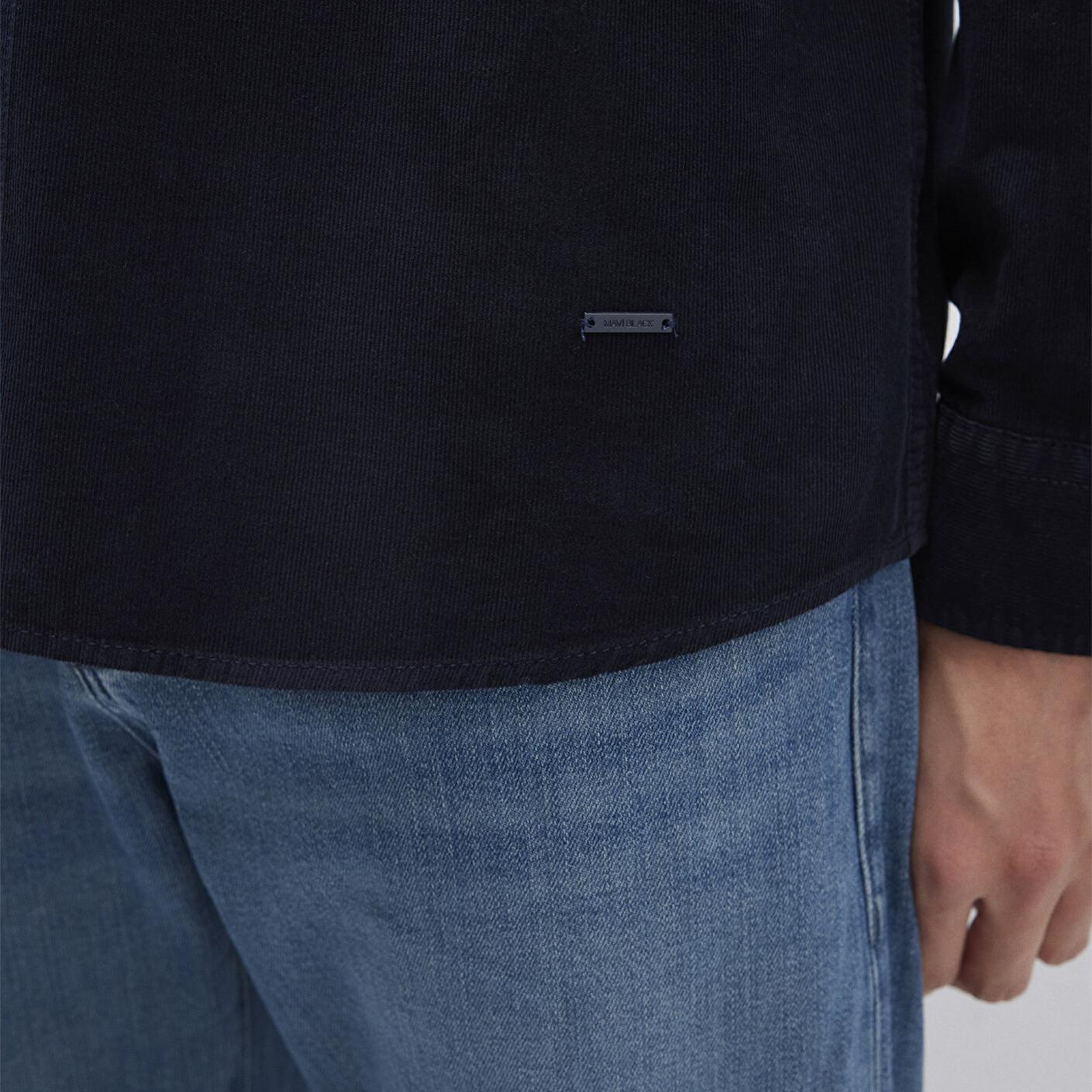 Mavi Mavi Black Kadife Lacivert Gömlek Regular Fit / Normal Kesim 0211746-80872