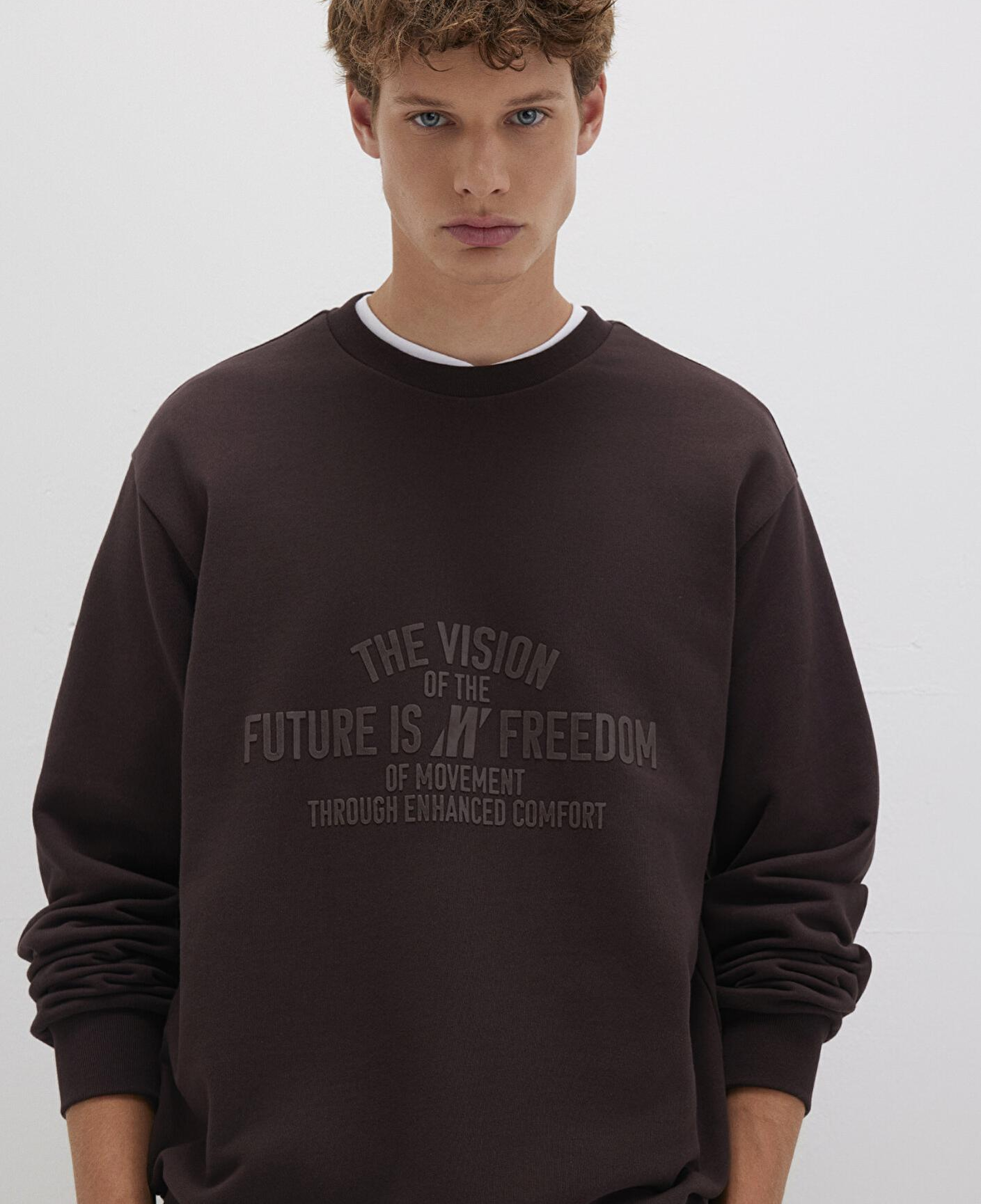 Mavi Mavi Pro Kahverengi Sweatshirt 0S10512-88083