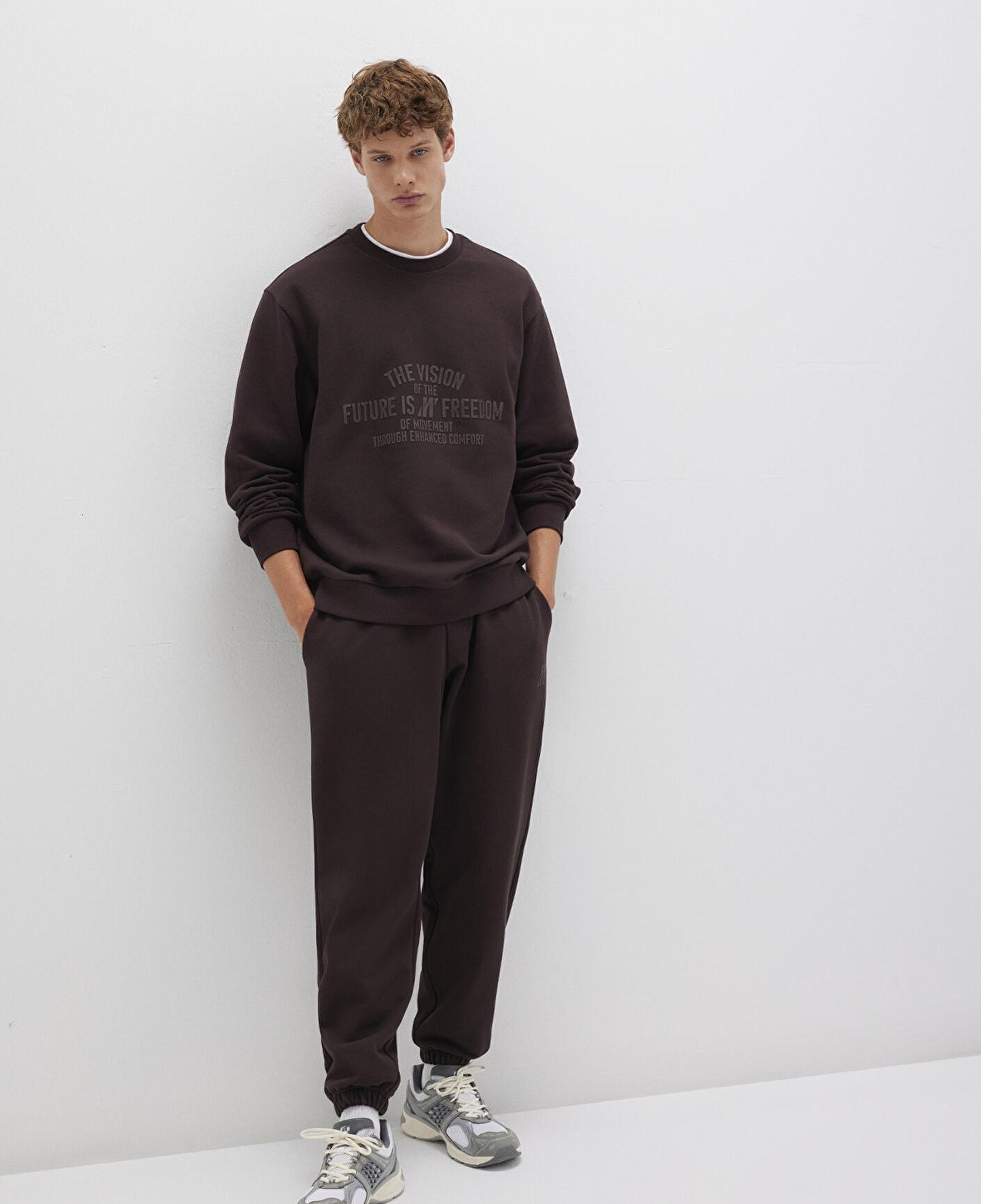 Mavi Kahverengi Eşofman Altı 0010542-88083