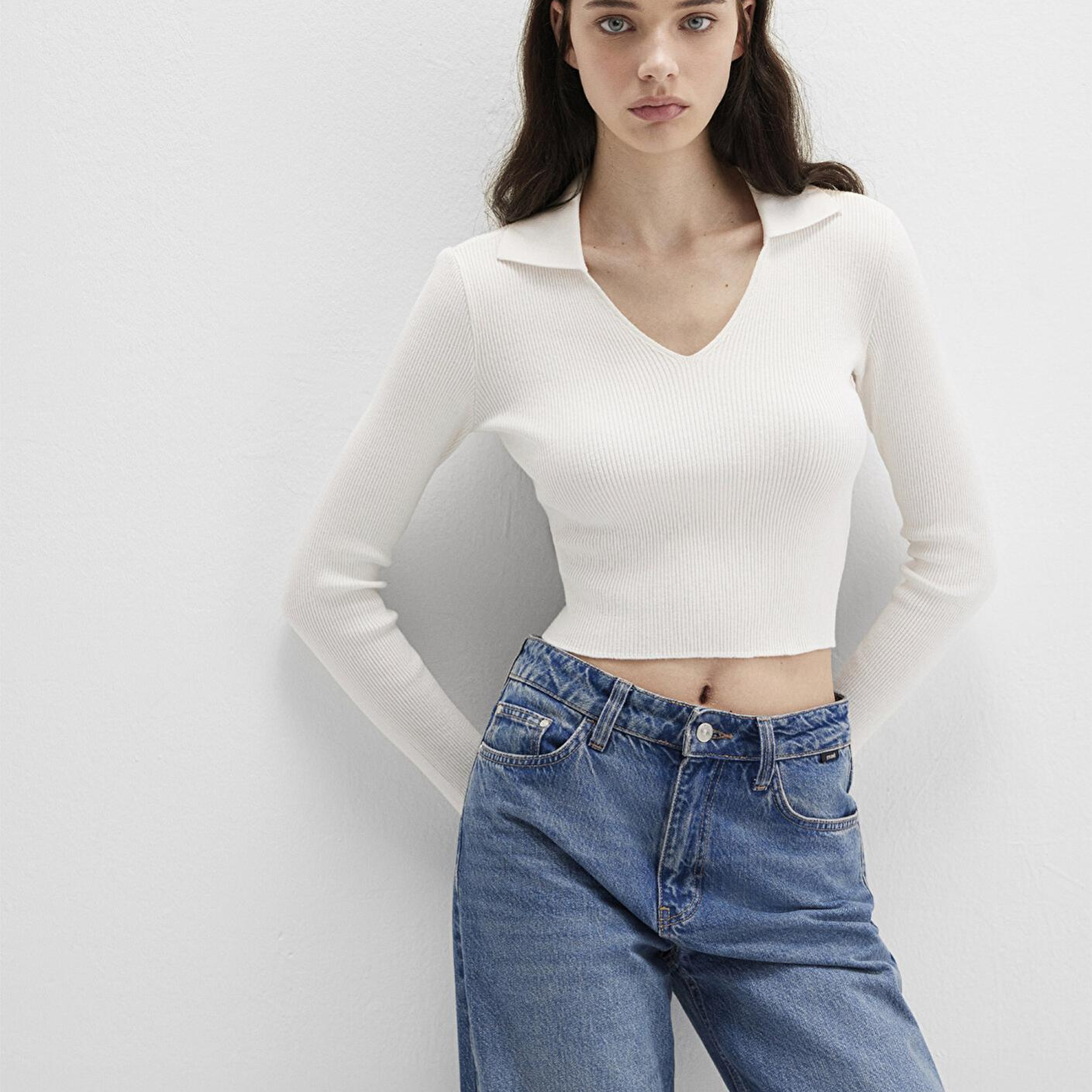 Mavi Ekru Triko Polo 1710802-70057