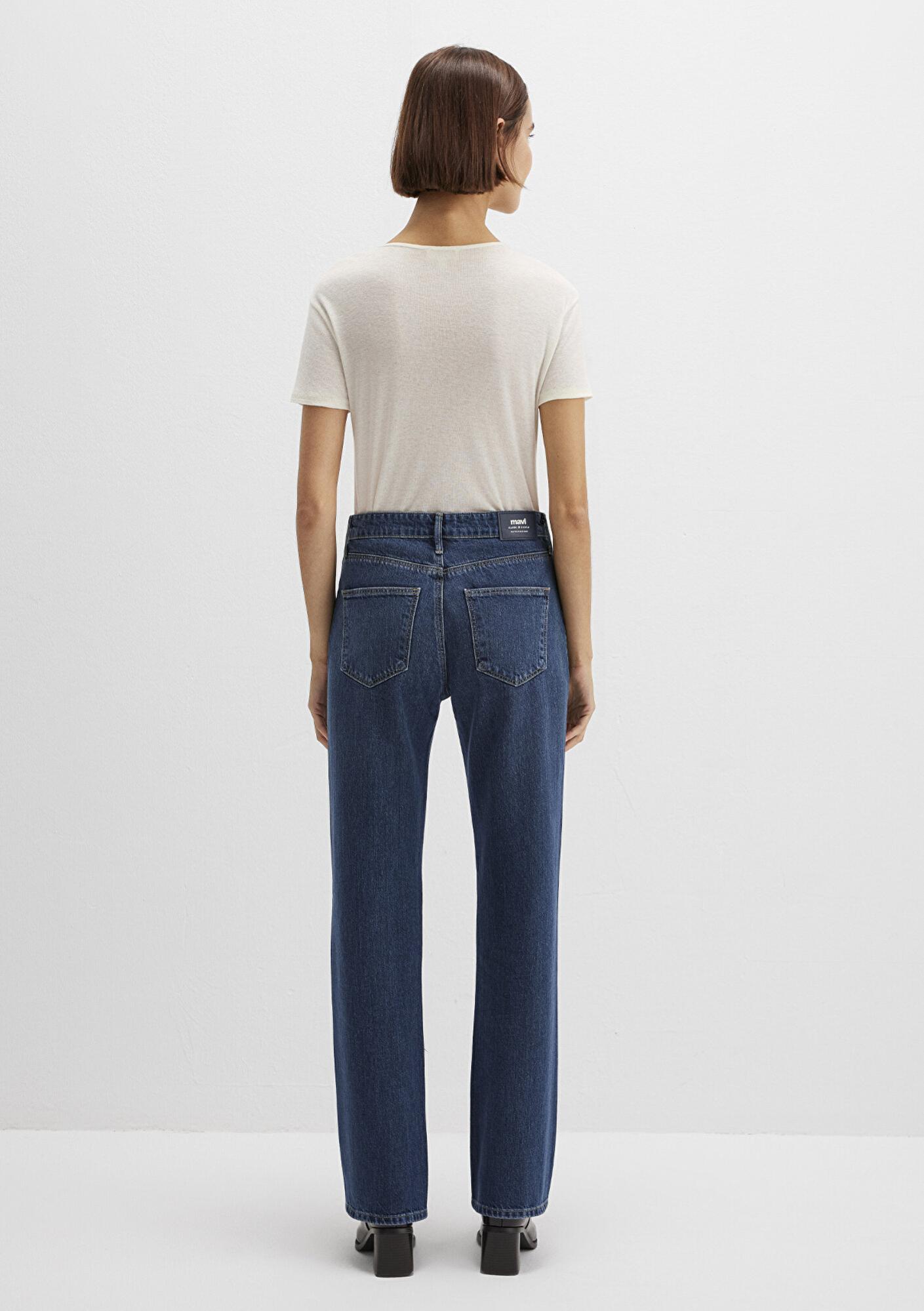 Mavi Jane Classic Denim Gölgeli Koyu Mavi Jean Pantolon 1010917-91354