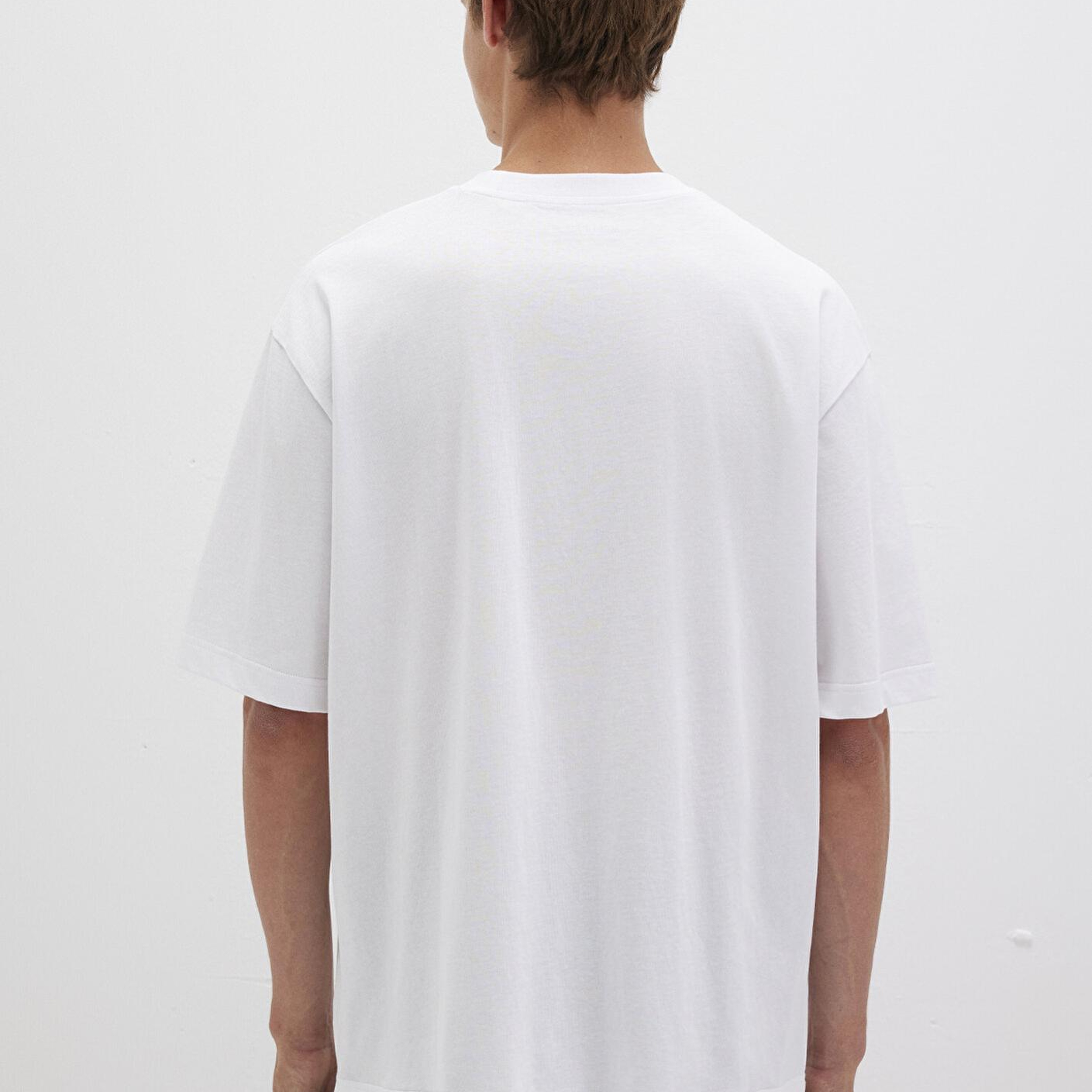 Mavi Mavi Pro Logo Baskılı Beyaz Tişört Relaxed Fit / Rahat Kesim 0613084-620