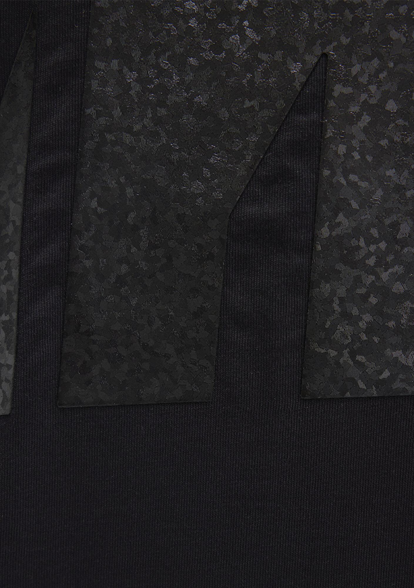 Mavi Mavi Pro Logo Baskılı Siyah Tişört Loose Fit / Bol Rahat Kesim 0613086-900