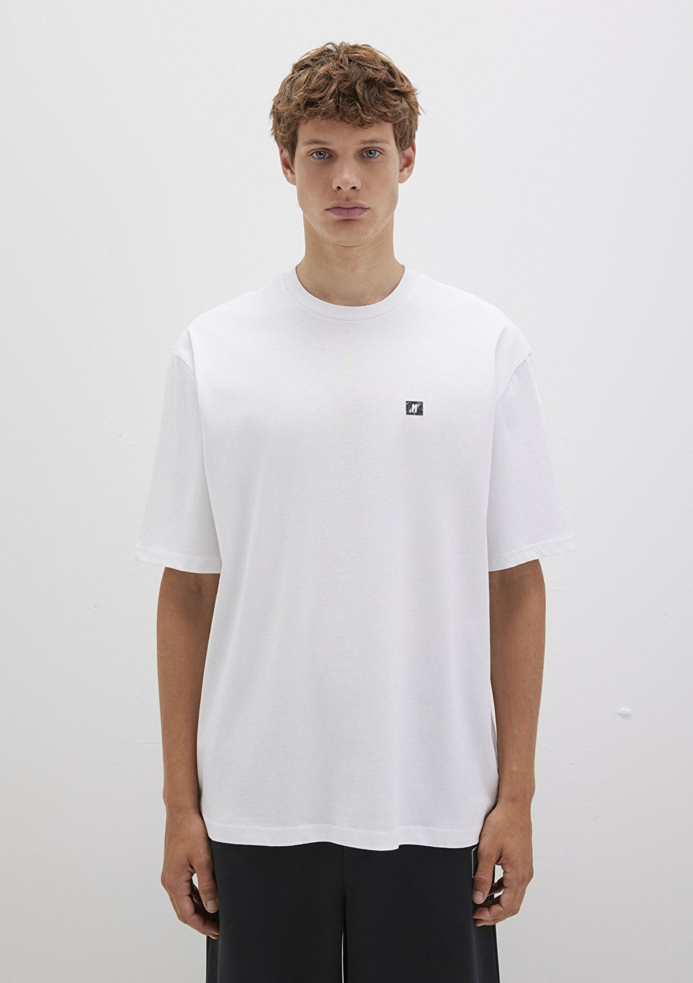 Mavi Mavi Pro Beyaz Basic Tişört Relaxed Fit / Rahat Kesim 0613090-620