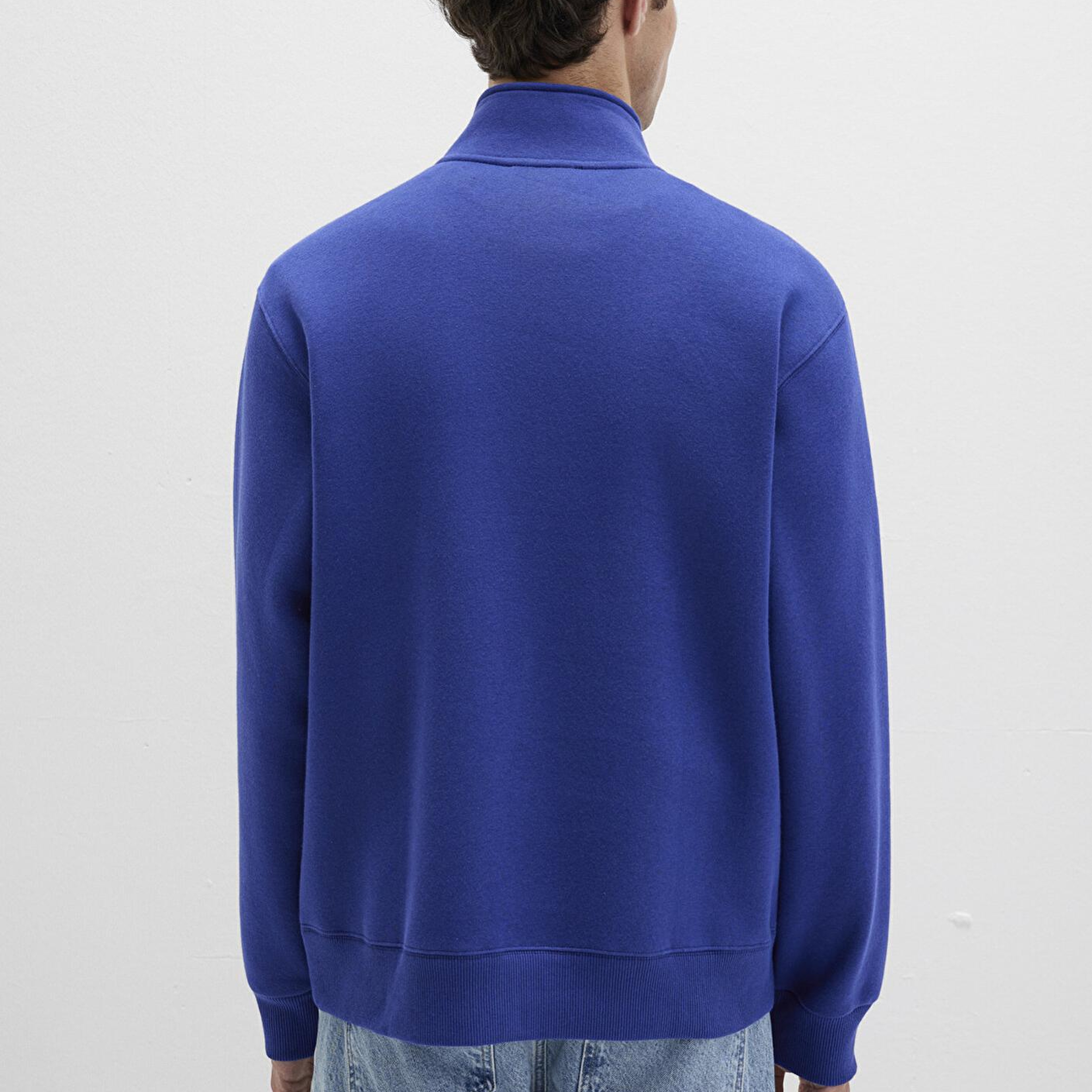 Mavi Winners Club Baskılı Mavi Polo Sweatshirt 0S10488-70695