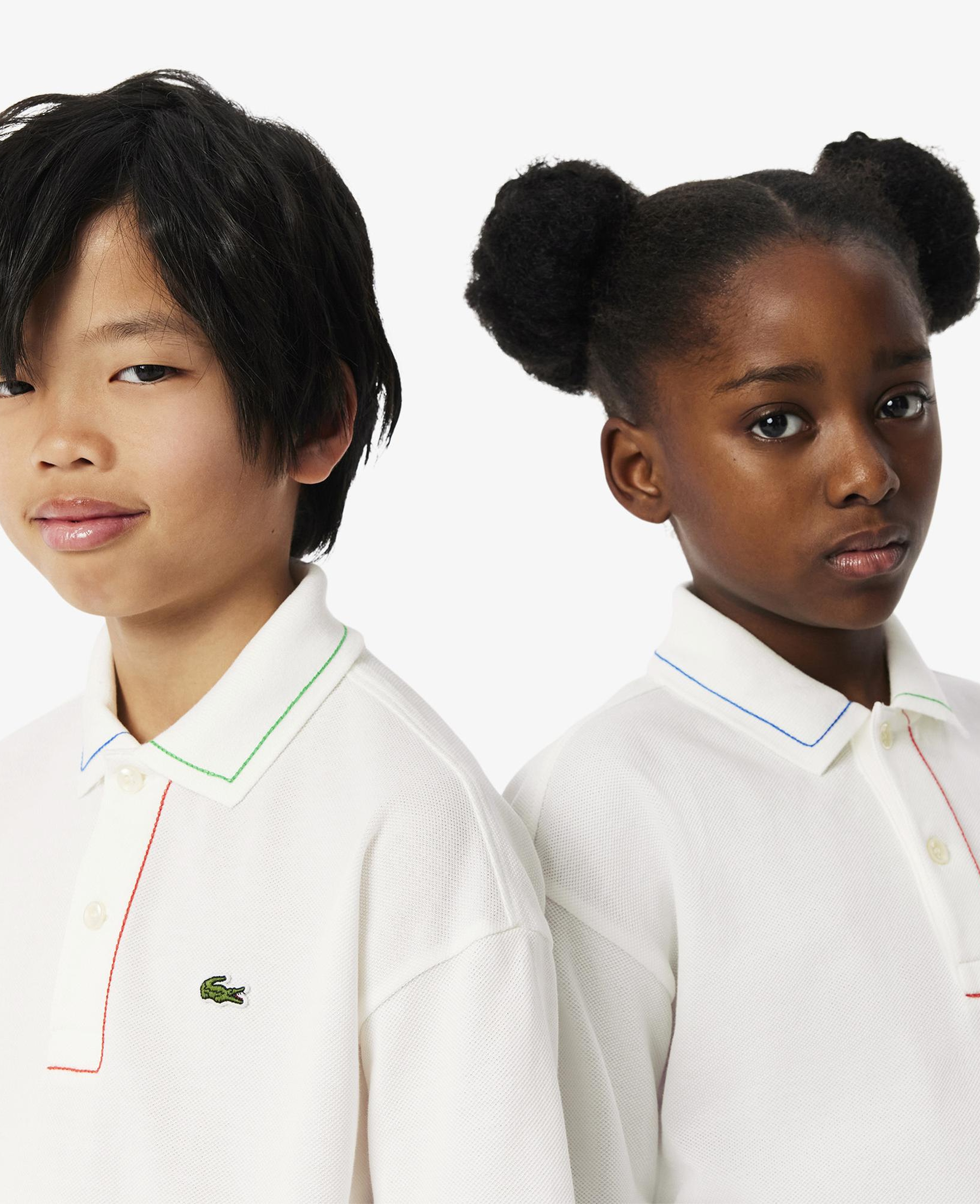 Lacoste Çocuk Beyaz Polo